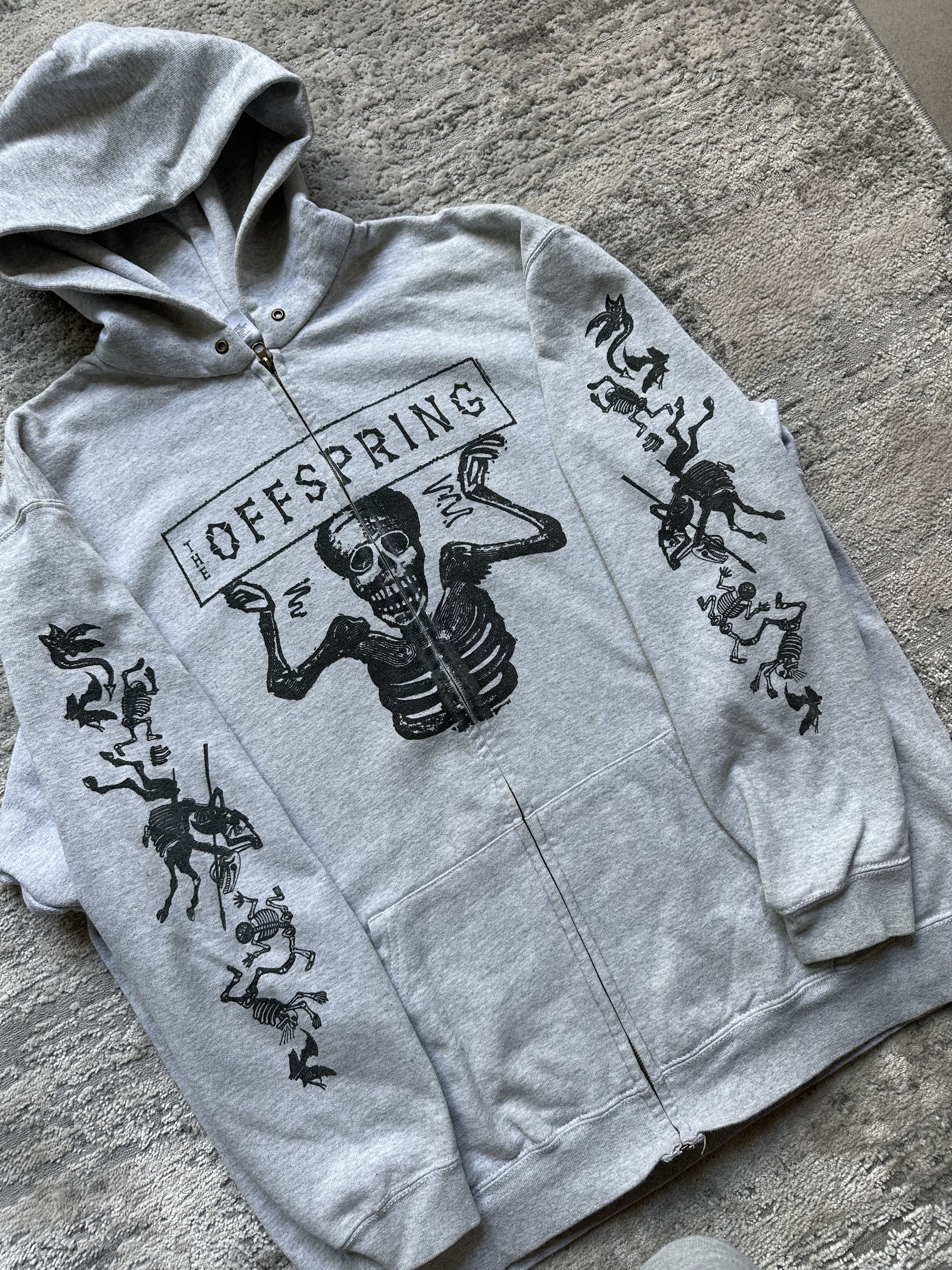 Vintage The Offspring rare zip hoodie Size US XXL / EU 58 / 5 - 5 Thumbnail