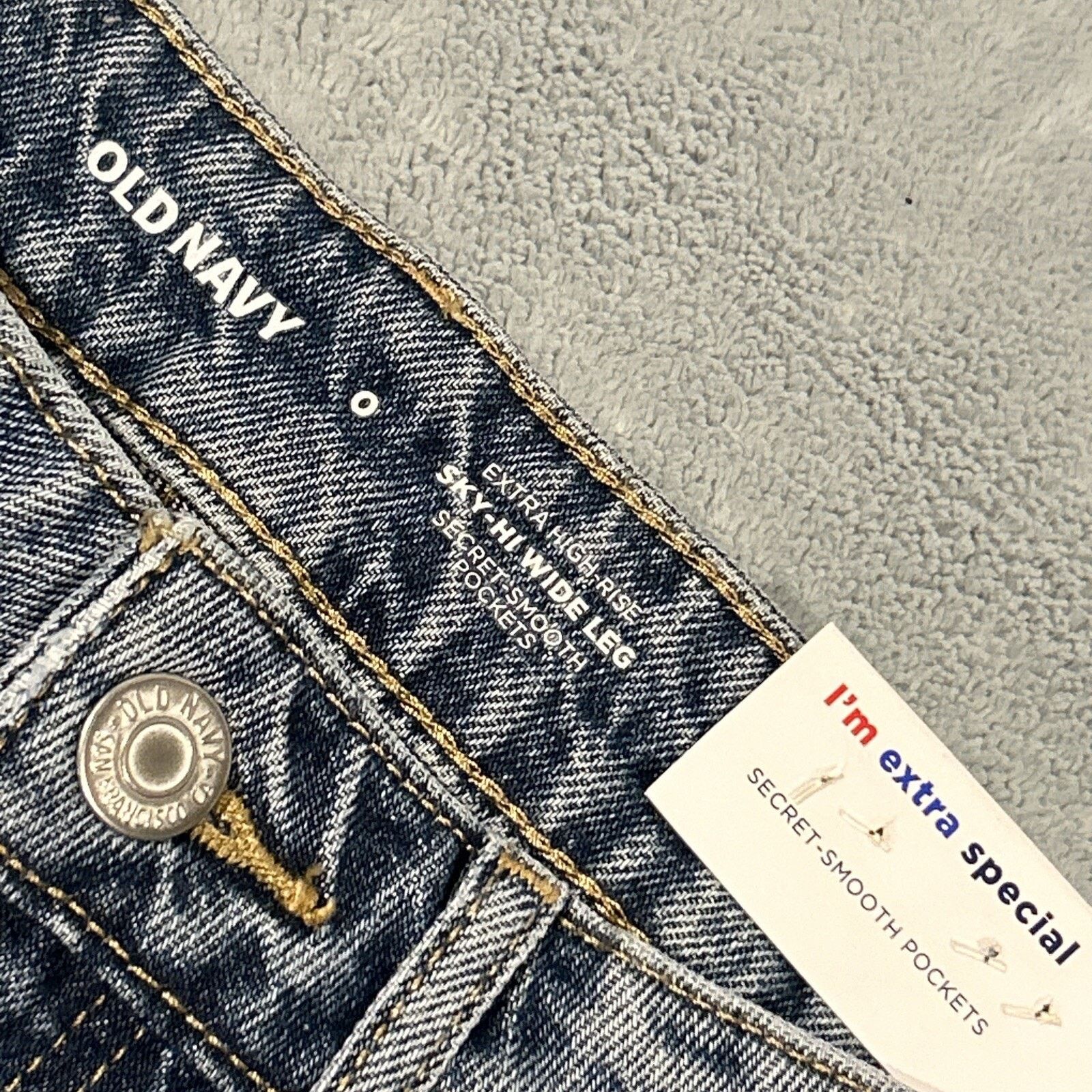 Old Navy Beyond Baggy Jeans Womens Sz 0 27x30 Hamilton Loose Relax Size 25" / US 0 / IT 36 - 6 Thumbnail