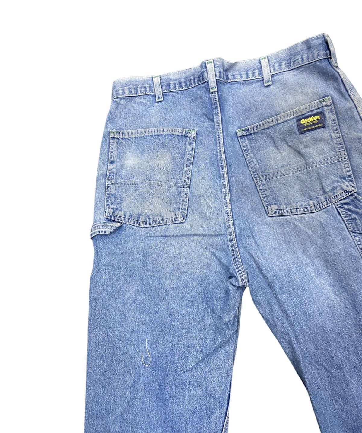 Japanese Brand × Oshkosh SUPER DESTROYED VINTAGE OSHKOSH CARPENTER BAGGY STYLE Size US 34 / EU 50 - 6 Thumbnail