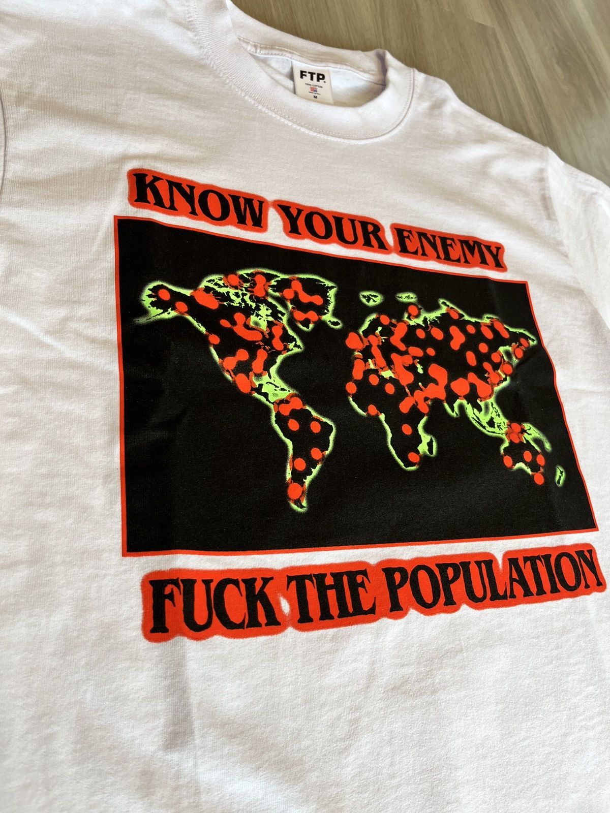 Other FTP Enemy tee in white Size US M / EU 48-50 / 2 - 2 Thumbnail