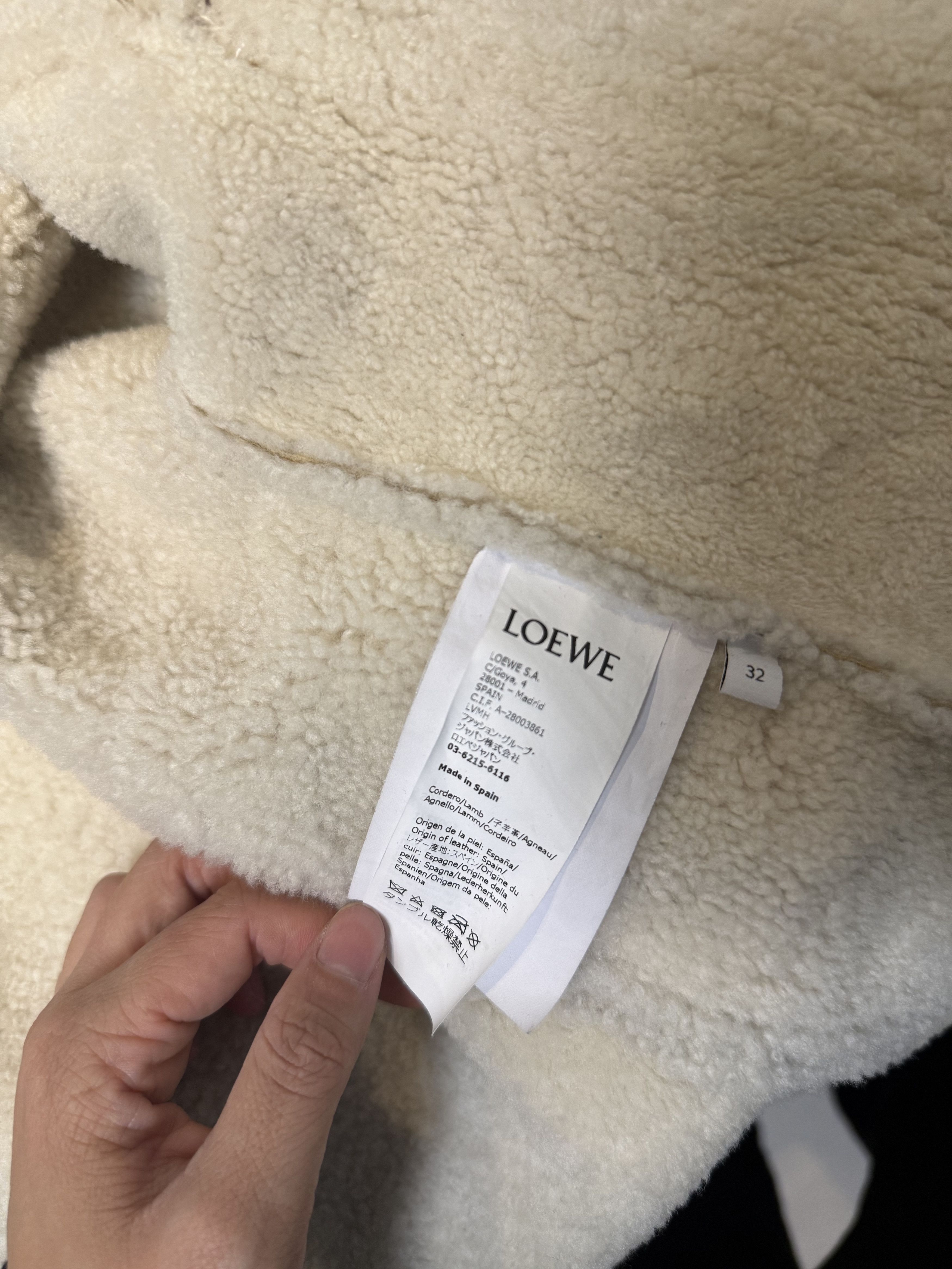 Loewe Loewe shearling coat Size XXS / US 00 / IT 34 - 3 Thumbnail