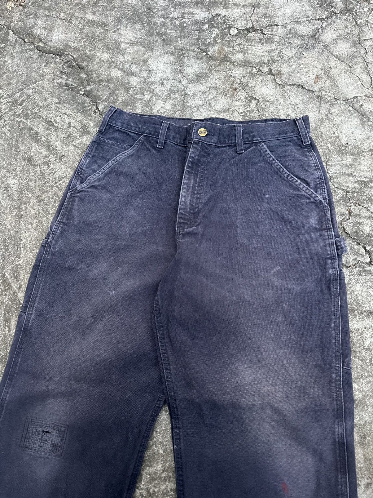 Carhartt × Vintage (34x31) Crazy Vintage Y2K Carhartt Carpenter Pants B11 MDT Size US 34 / EU 50 - 5 Thumbnail