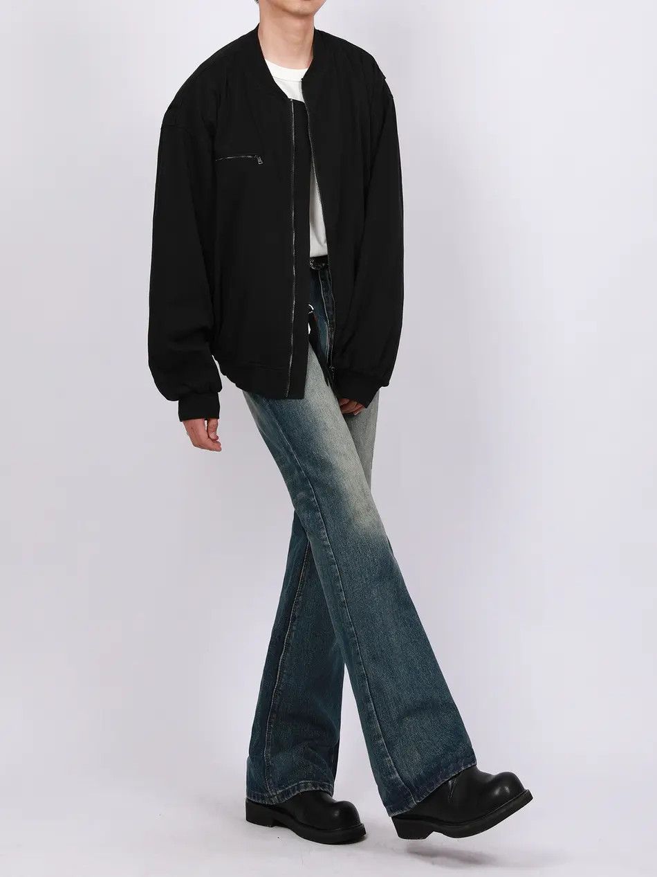 Japanese Brand × Jean Retro loose high street micro flared jeans Size US 30 / EU 46 - 2 Thumbnail