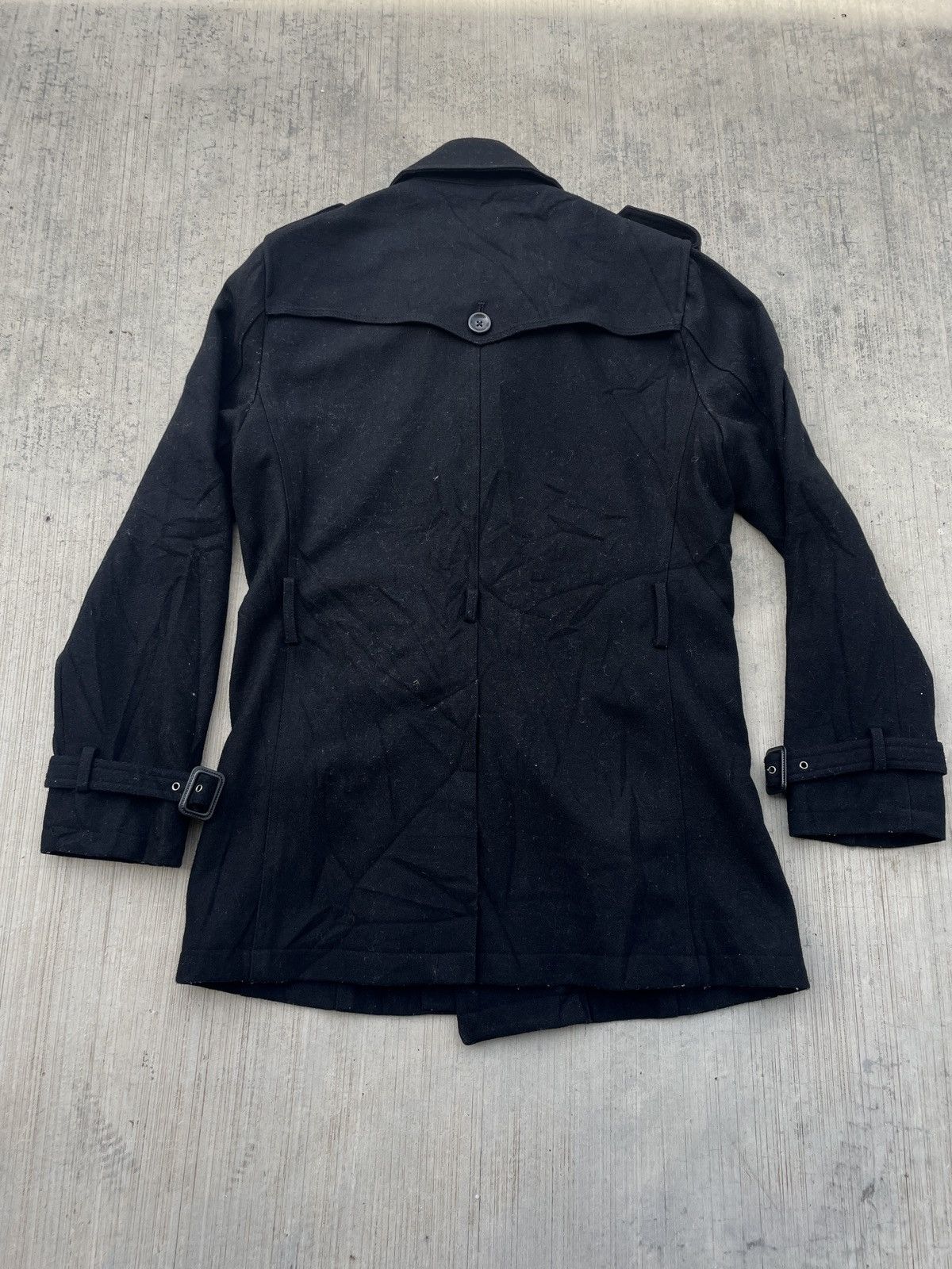 semanticdesign 2000s JAPANESE BRAND SEMANTIC DESIGN WOOL COAT PUNK ARCHIVE Size US S / EU 44-46 / 1 - 3 Thumbnail