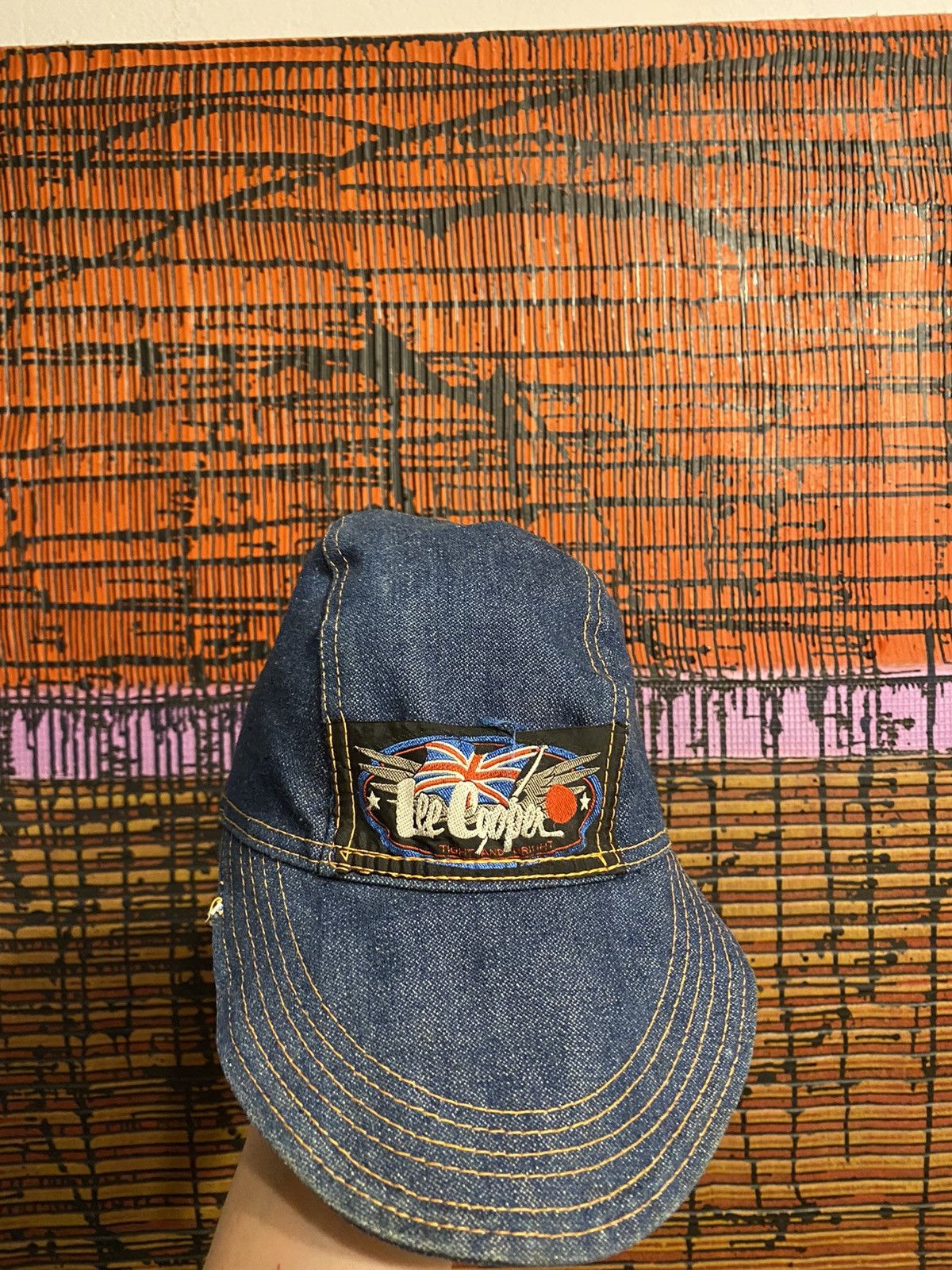 Lee × Levi's × Vintage Crazy vintage archival Lee Cooper jeans hat cap 80s Size ONE SIZE - 6 Thumbnail
