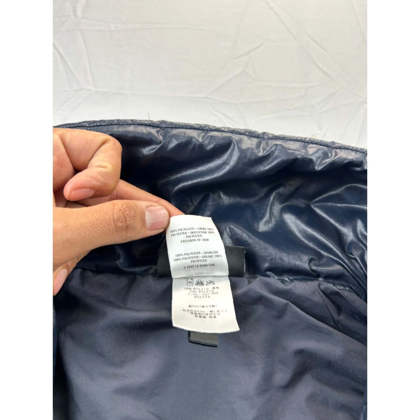 Patagonia Patagonia Jacket Women Long Puffer Coat XS Navy Hooded Winter Quilted Size XS / US 0-2 / IT 36-38 - 7 Thumbnail
