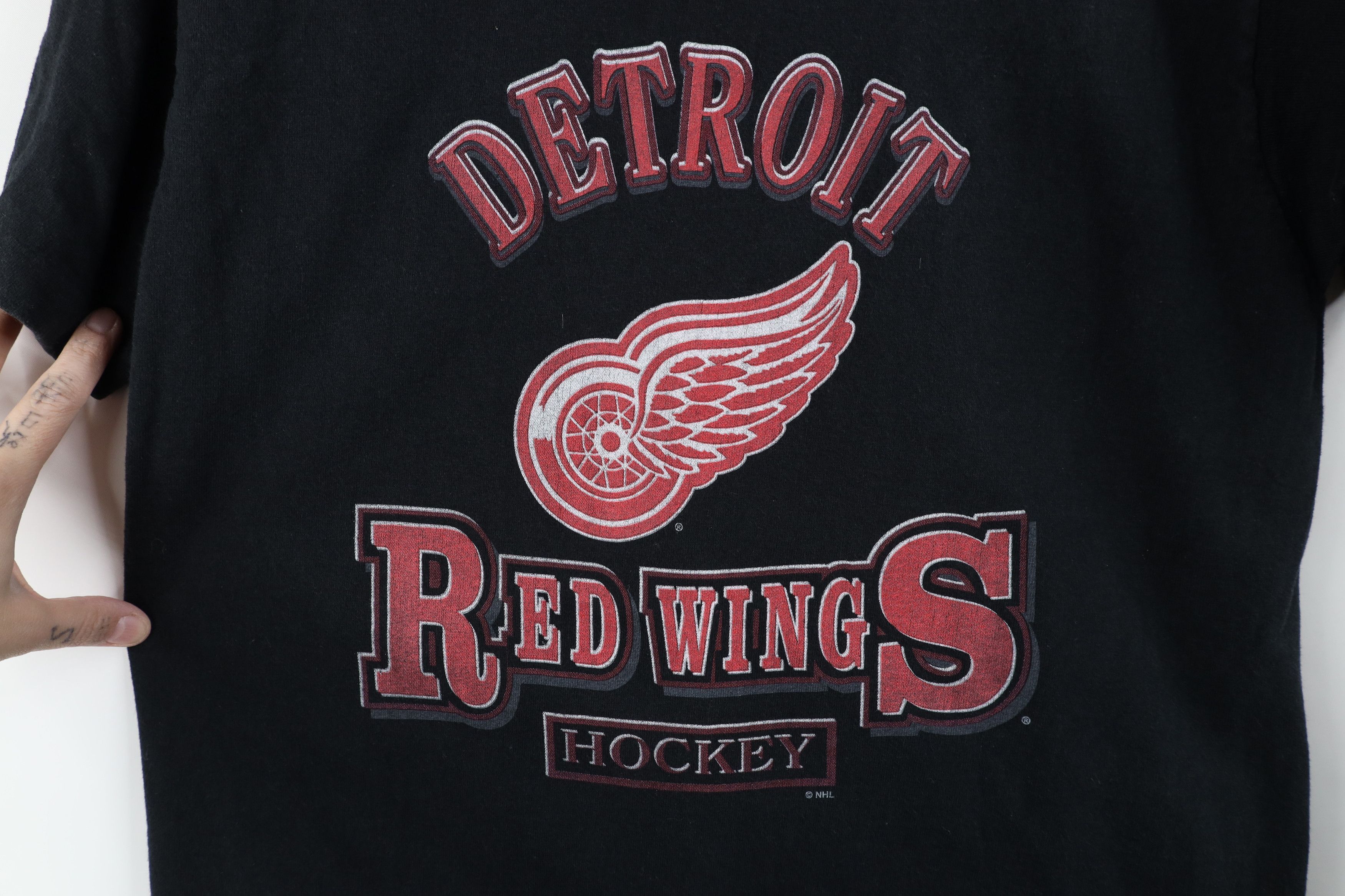 Vintage Vintage 90s Red Wings Hockey Short Sleeve T-Shirt USA Size US S / EU 44-46 / 1 - 4 Thumbnail