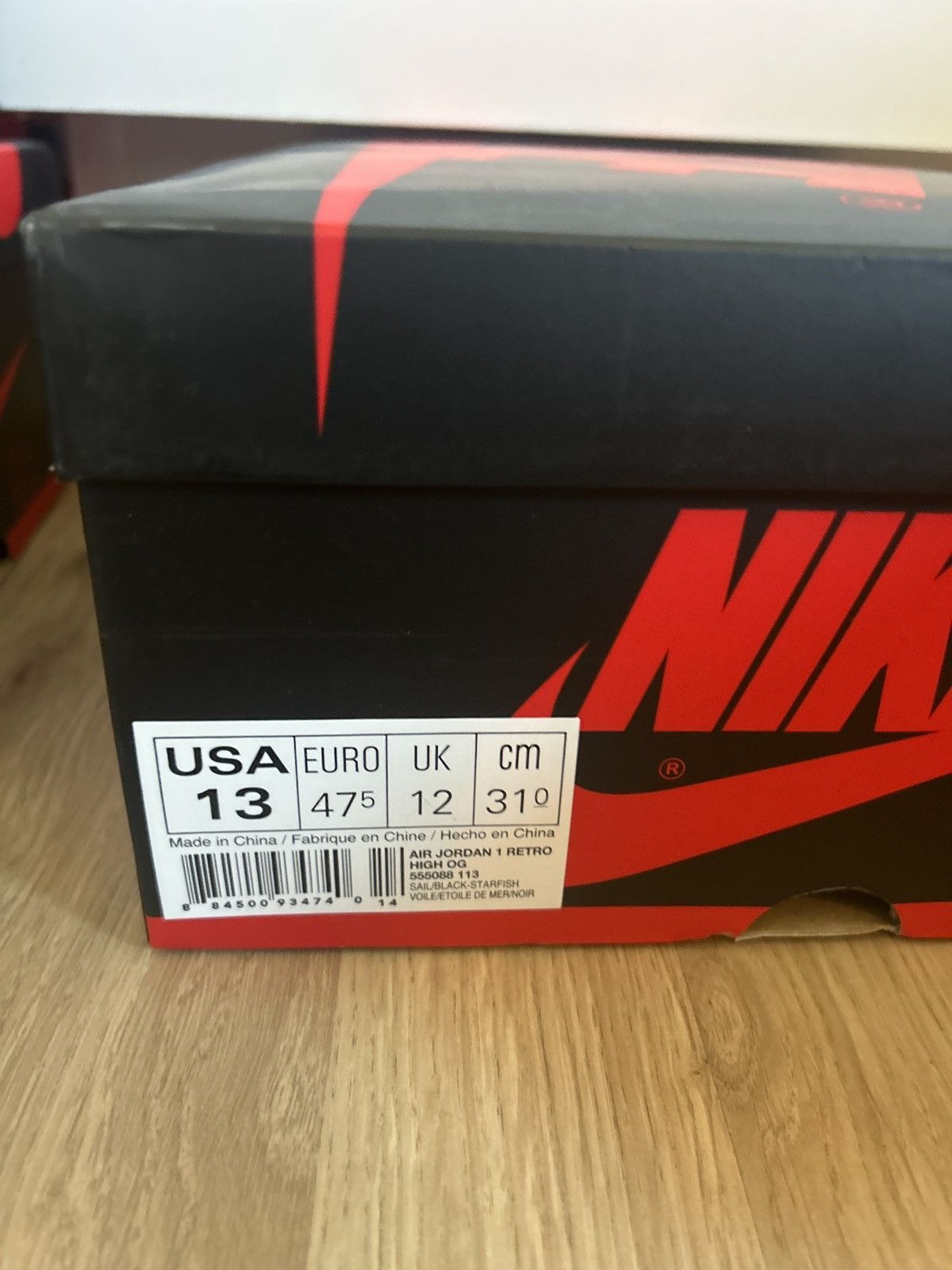 Jordan Brand Jordan 1 Retro Reverse Shattered Backboard Size US 13 / EU 46 - 7 Thumbnail