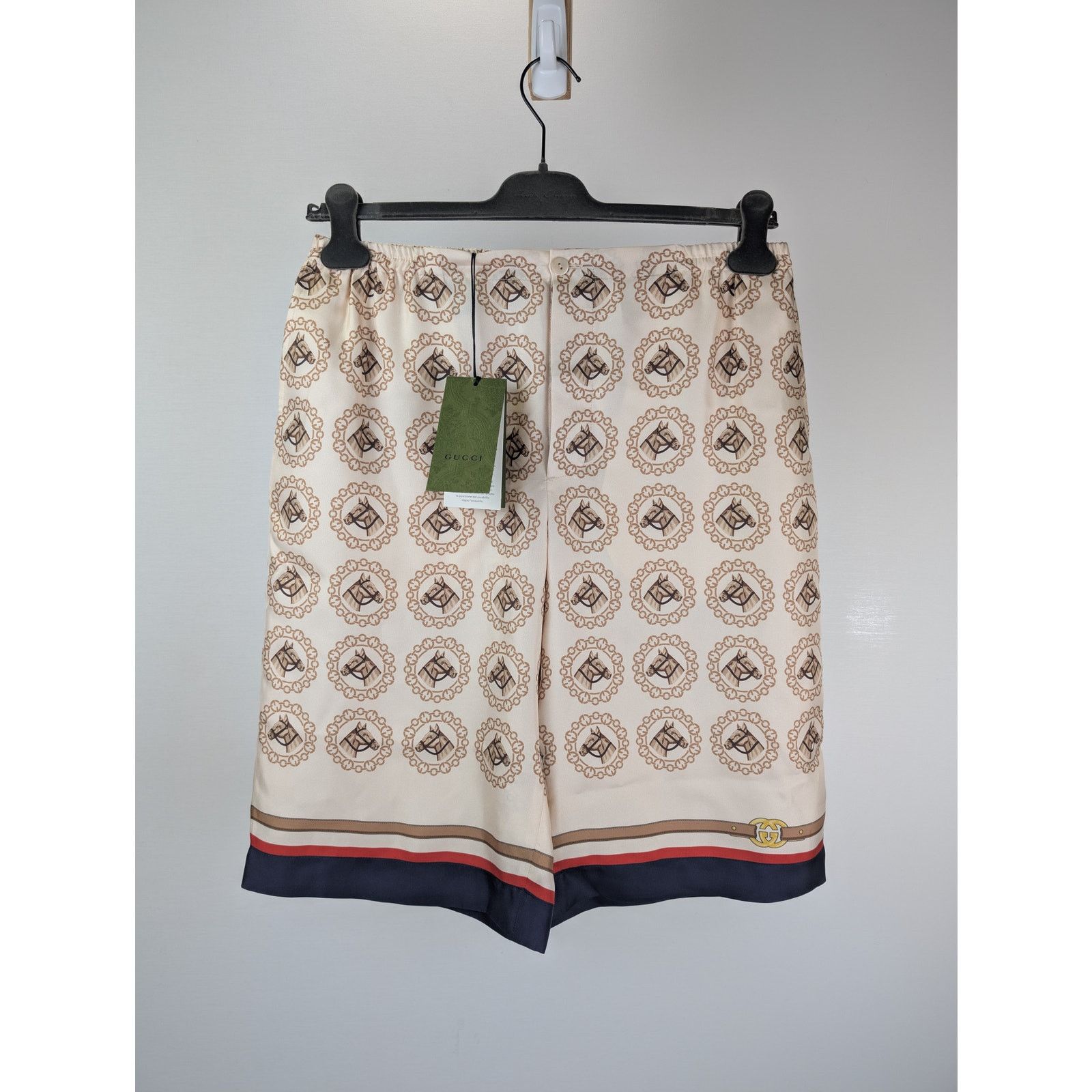 Gucci o1rshd1 Short Pants Horse GG Belt Short on TW PRT Multicolor Size US 32 / EU 48 - 7 Thumbnail