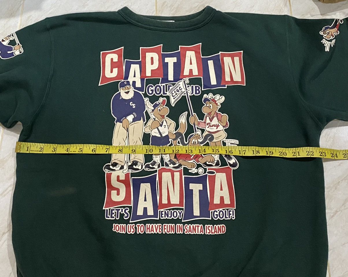 Cartoon Network × Vintage RARE VINTAGE CAPTAIN SANTA NICE DESIGN SWEATSHIRT Size US L / EU 52-54 / 3 - 20 Thumbnail