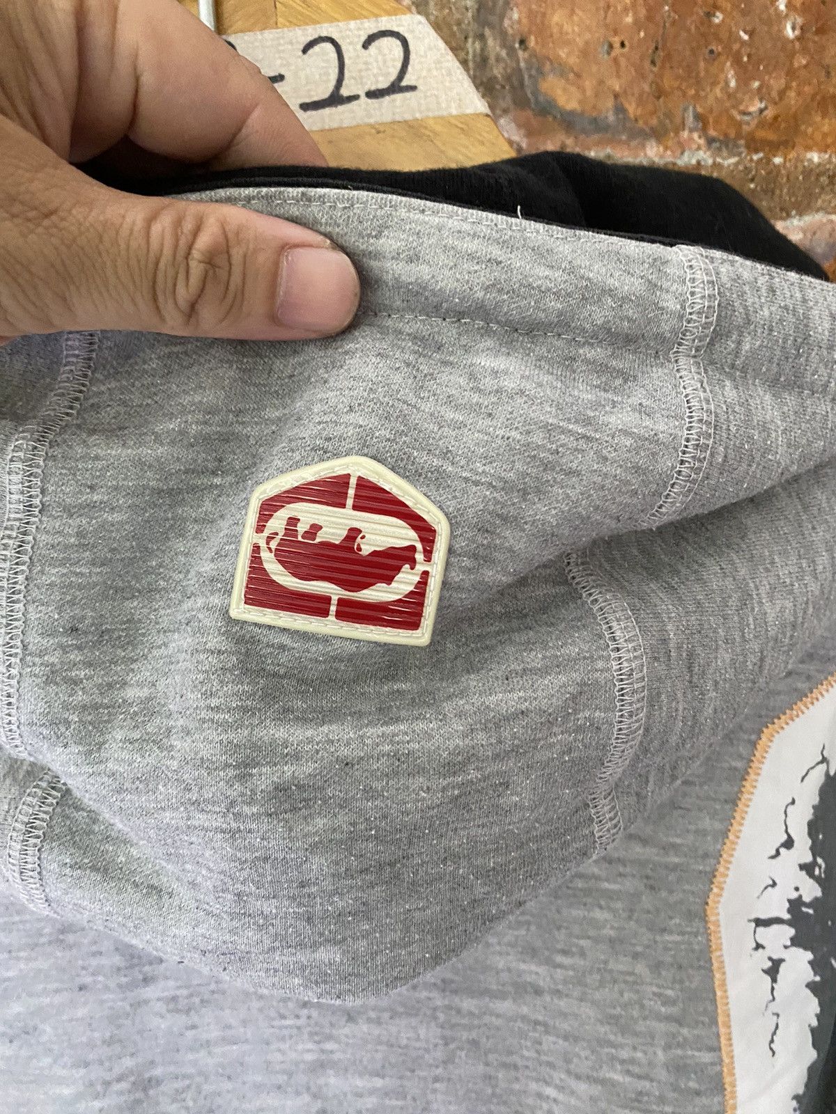 Ecko Unltd. 🔥2000s RARE ECHO x Playboy pin up gril men face hoodie Size US L / EU 52-54 / 3 - 10 Thumbnail