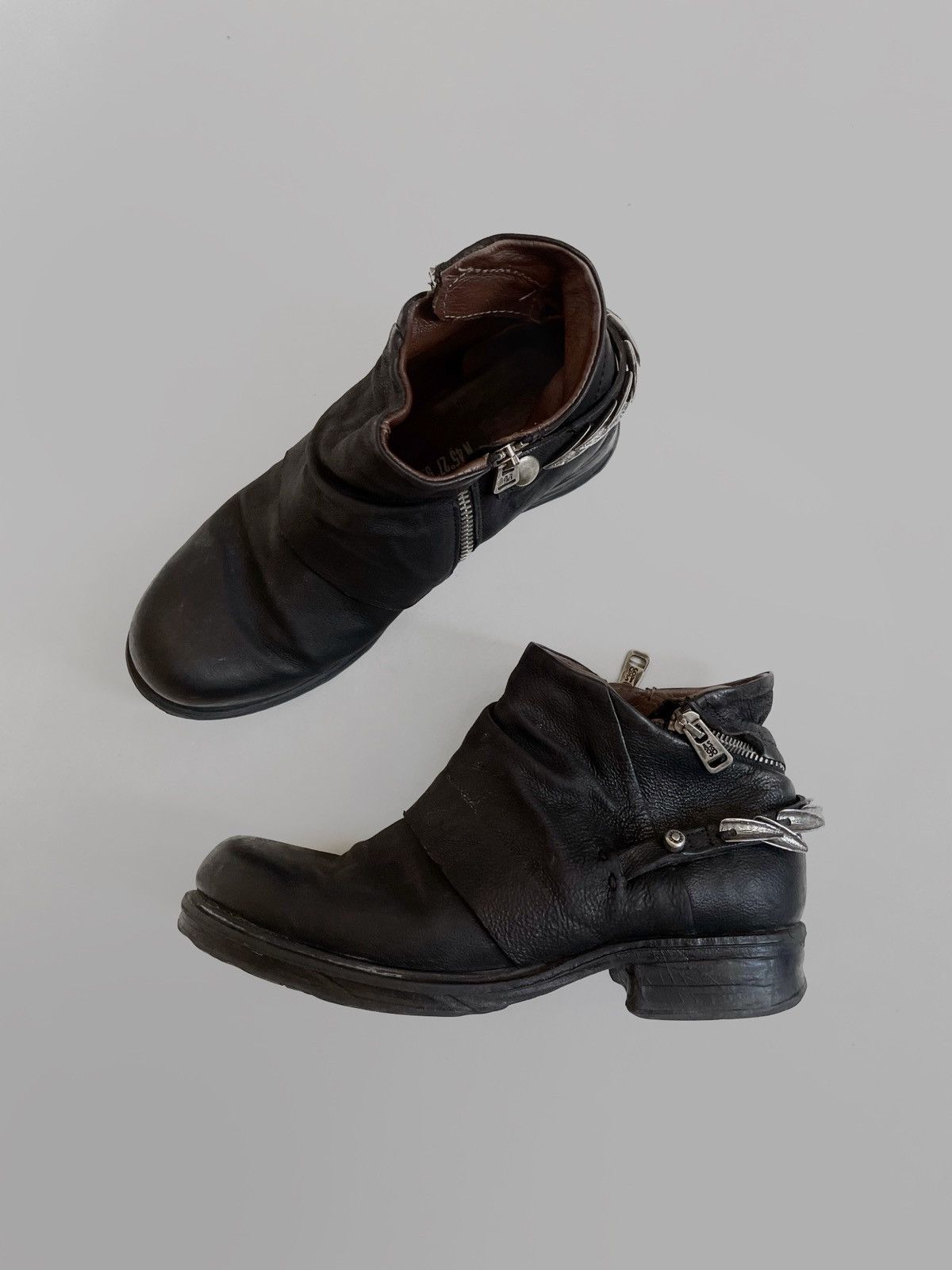 Other A.S. 98 leather avant-grade zip boots Size US 8 / IT 38 - 1 Thumbnail