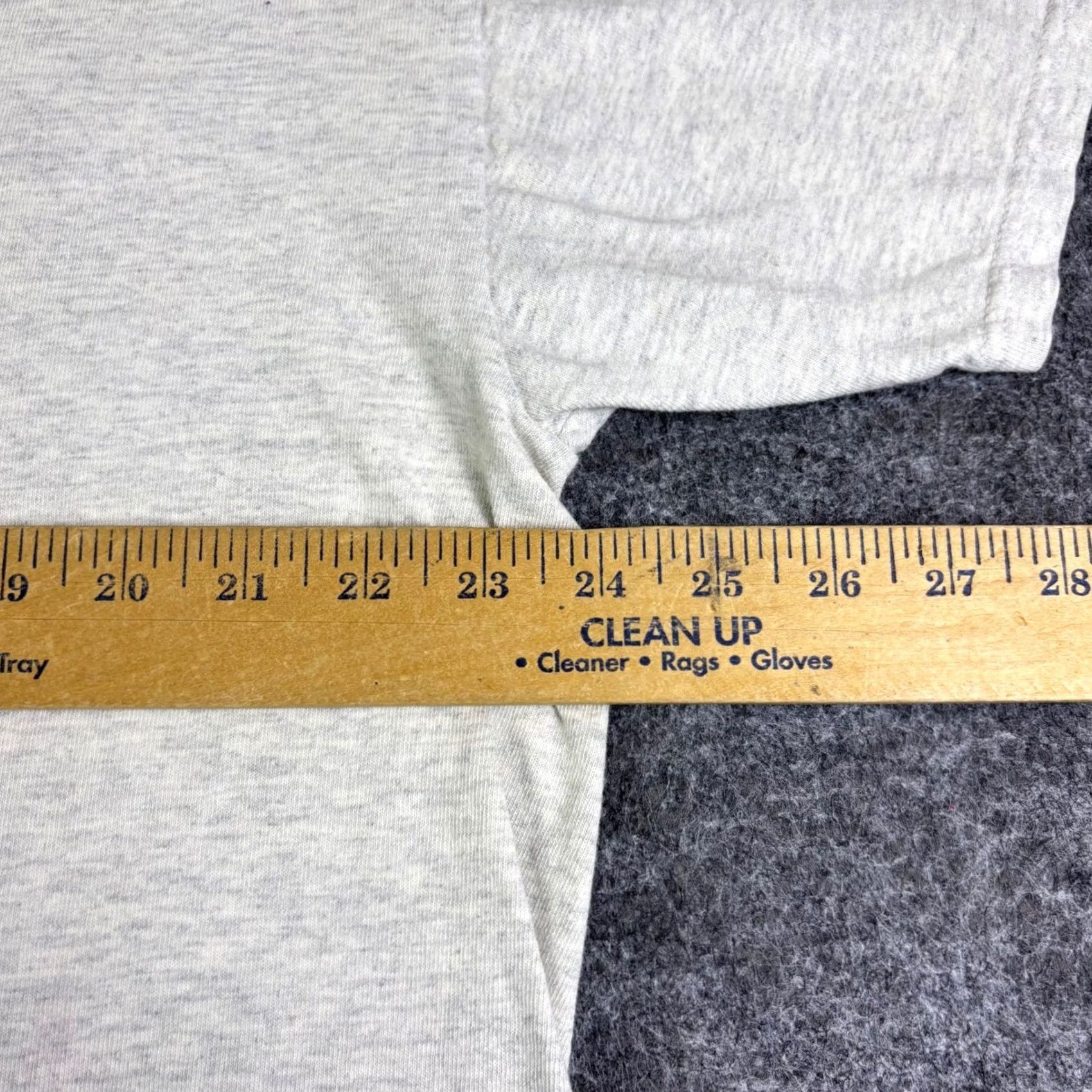 Vintage Vintage Delta Pro Weight T-Shirt Graphic Print Gray XL Humor 90s Mens Crew Neck Short Sleeve Vintage Size US XL / EU 56 / 4 - 4 Thumbnail