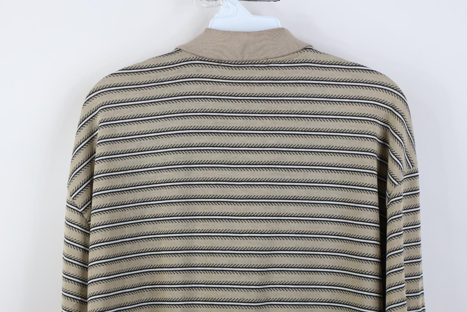 Vintage Vintage 90s Streetwear Knit Long Sleeve Rugby Polo Shirt Size US M / EU 48-50 / 2 - 14 Thumbnail