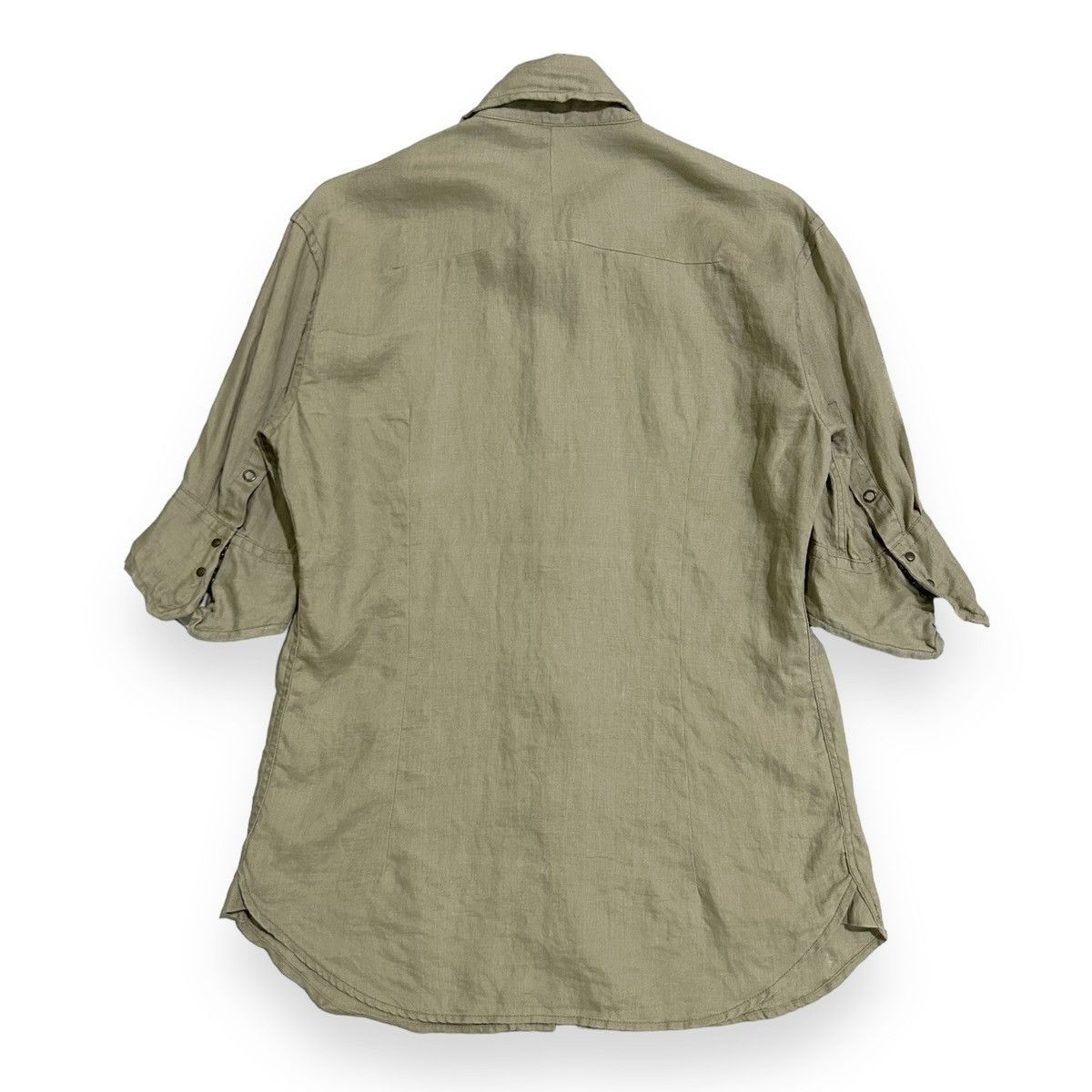 FranCisT MOR.K.S 1990s Francisf Mor.K.S - Beige Work Shirt Size US M / EU 48-50 / 2 - 2 Thumbnail