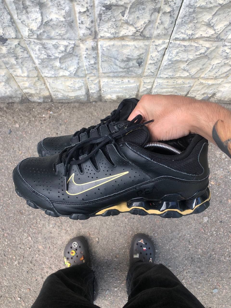 Nike × Vintage VERY RARE NIKE TRAINING RAY SHOX JAPAN STYLE DRILL Y2K 90s Size US 12 / EU 45 - 1 Thumbnail