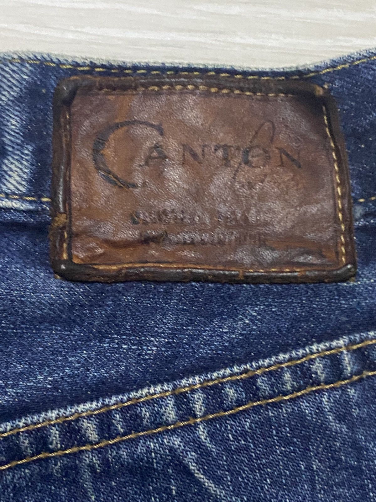 Acne Studios Vintage Canton Blue Wash Selvedge Denim Loose Jeans Size US 28 / EU 44 - 15 Thumbnail