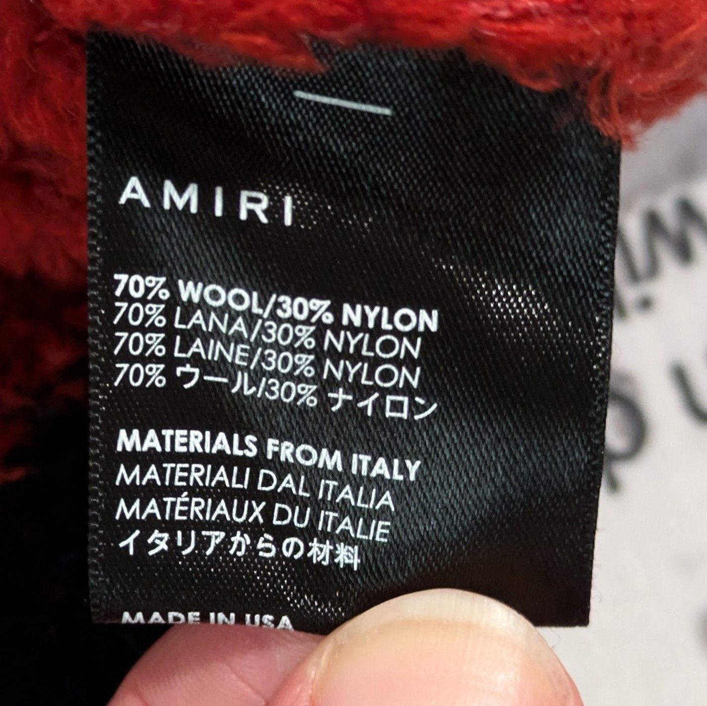 Amiri Kurt Cobain Knit Sweater Size US M / EU 48-50 / 2 - 4 Thumbnail