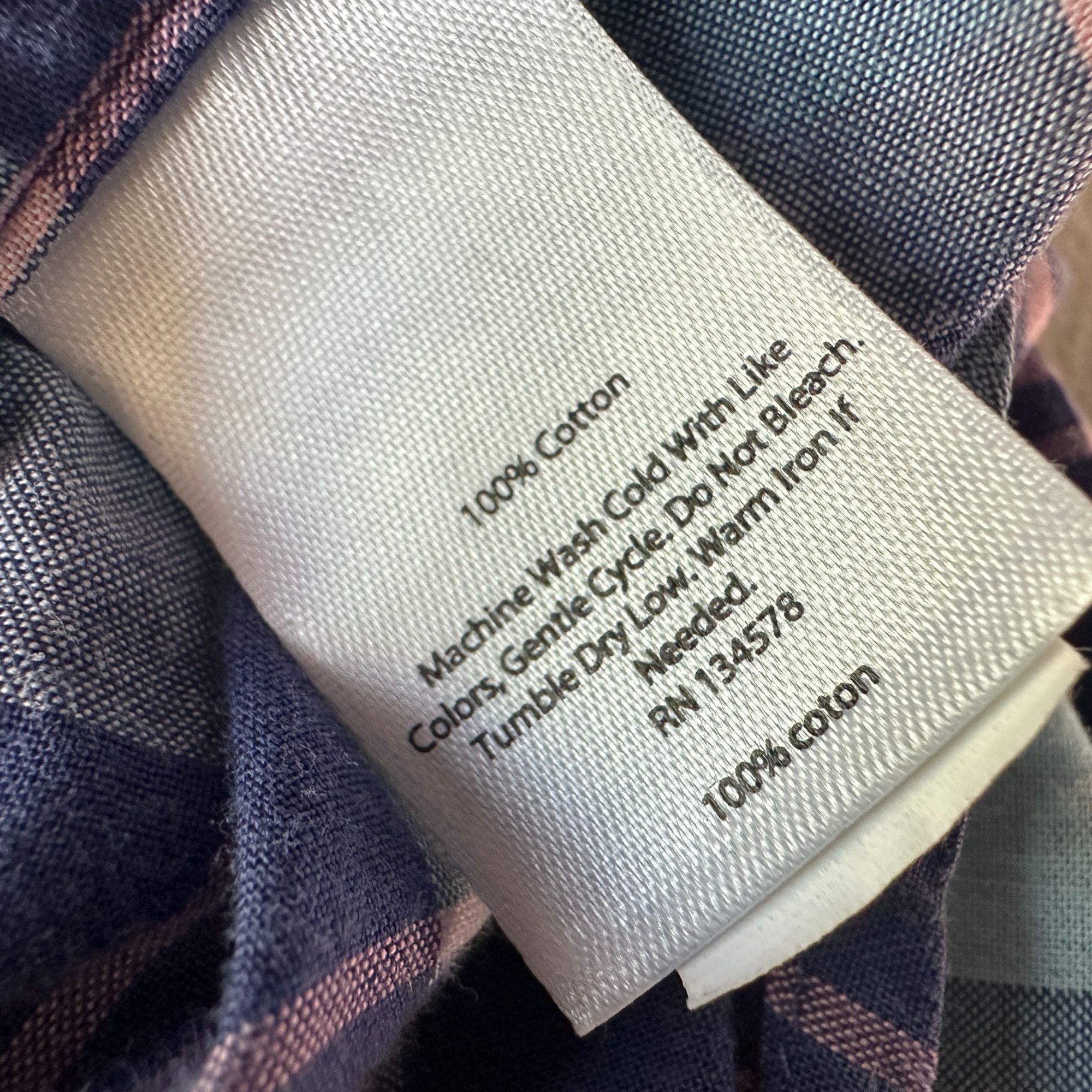 Vineyard Vines Vineyard Vines Mens Large Shirt Slim Fit Tucker Shirt Plaid Size US L / EU 52-54 / 3 - 5 Thumbnail