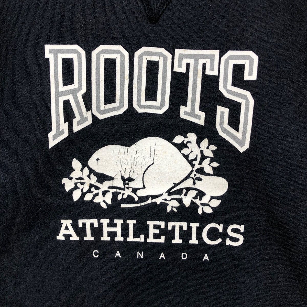 Roots × Vintage Vintage ROOTS Canada Sweatshirt Big Logo Crewneck Size US L / EU 52-54 / 3 - 3 Thumbnail