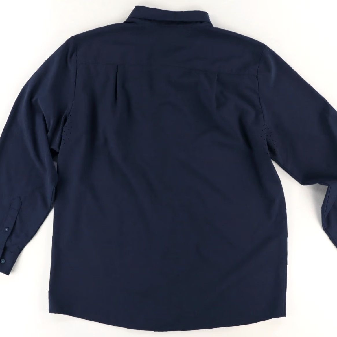 Vintage **William Murray Classic High Stretch Navy Men's 2XL Button Up Shirt** User: **William Murray Classic Navy Men's 2XL High Stretch Button Up Shirt** Size US XXL / EU 58 / 5 - 4 Thumbnail