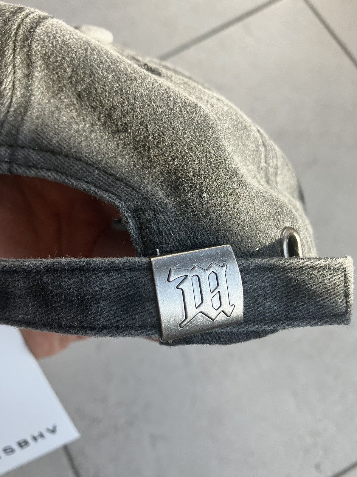 Misbhv Misbhv: V2 Tecno Cap - Faded Black/ Grey Size ONE SIZE - 3 Thumbnail