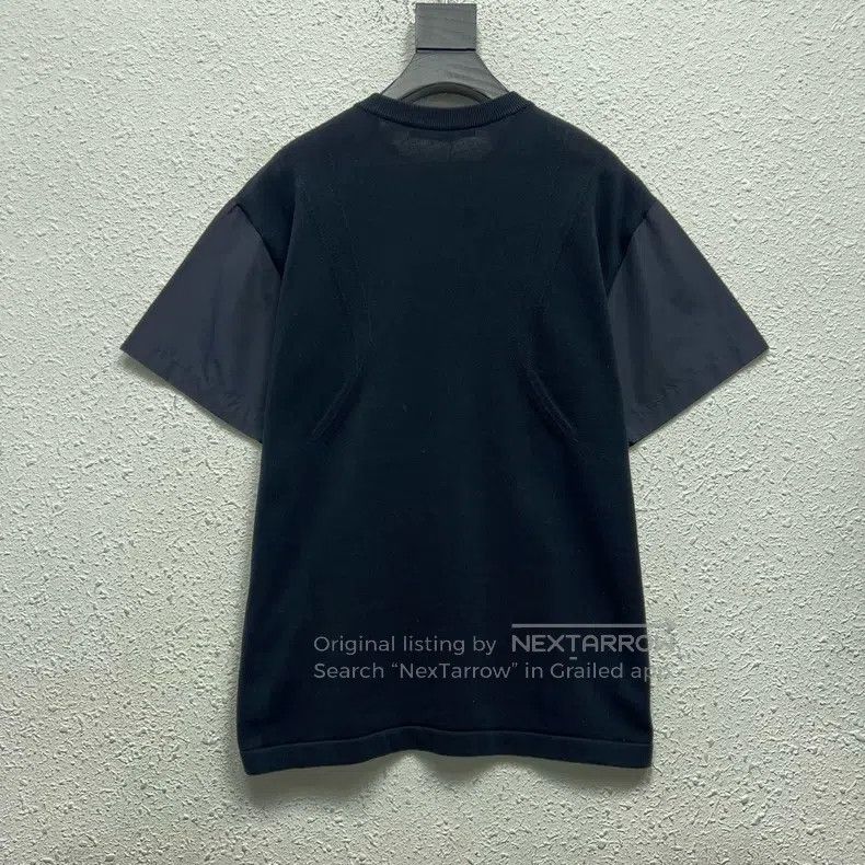 Louis Vuitton Louis Vuitton Neckline zip knit nylon panel short sleeves Size US S / EU 44-46 / 1 - 2 Thumbnail
