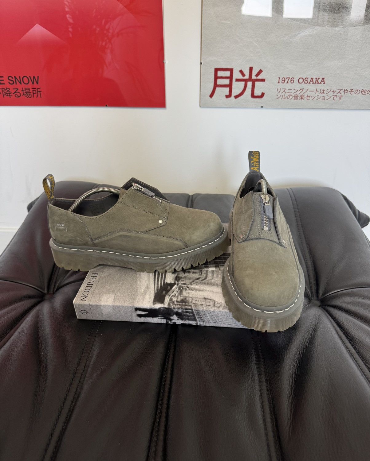 A COLD WALL × DR MARTIN コラボ　27cm グレー A-COLD-WALL* x Dr. Martens 1461 Oxford Shoe Release Date