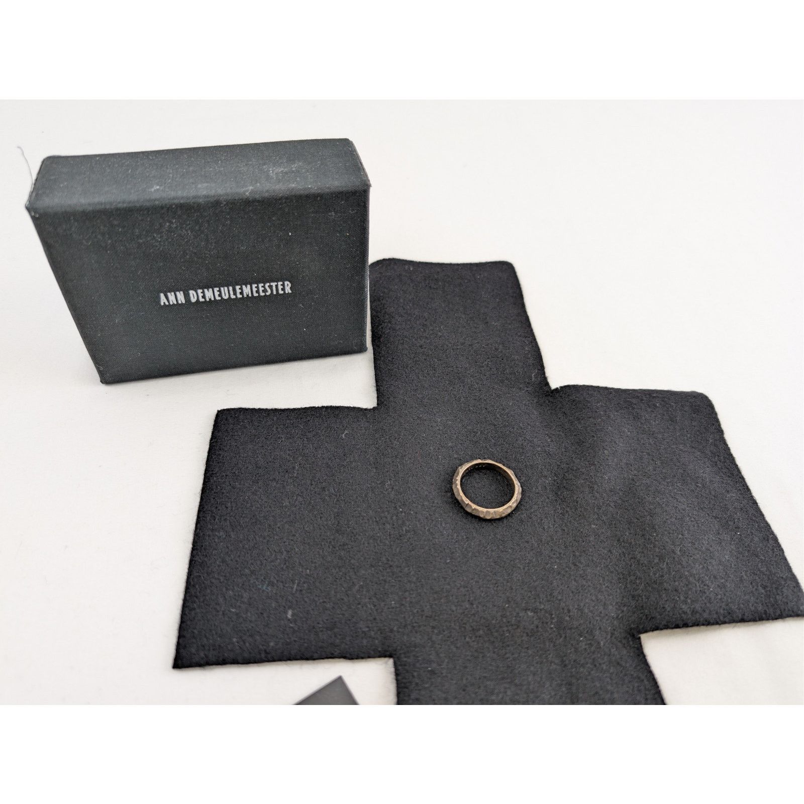 Ann Demeulemeester o1rshd1 Size: 3 / Four D Serie Ring in Silver Size ONE SIZE - 6 Thumbnail