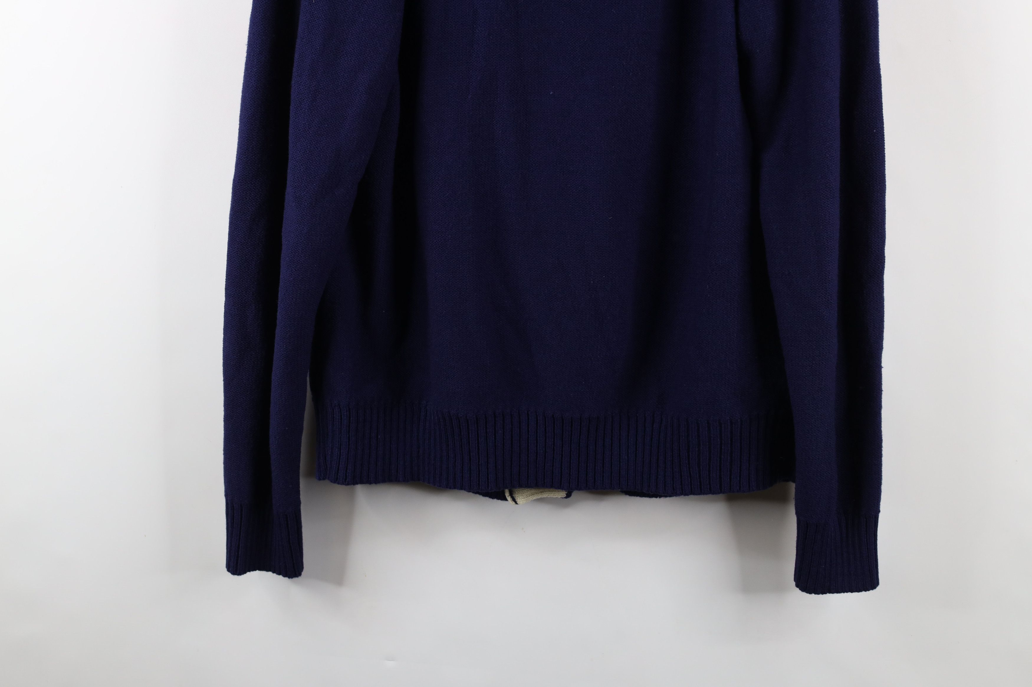 Vintage Vintage 70s Streetwear Striped Shawl Knit Cardigan Sweater Size US XL / EU 56 / 4 - 15 Thumbnail