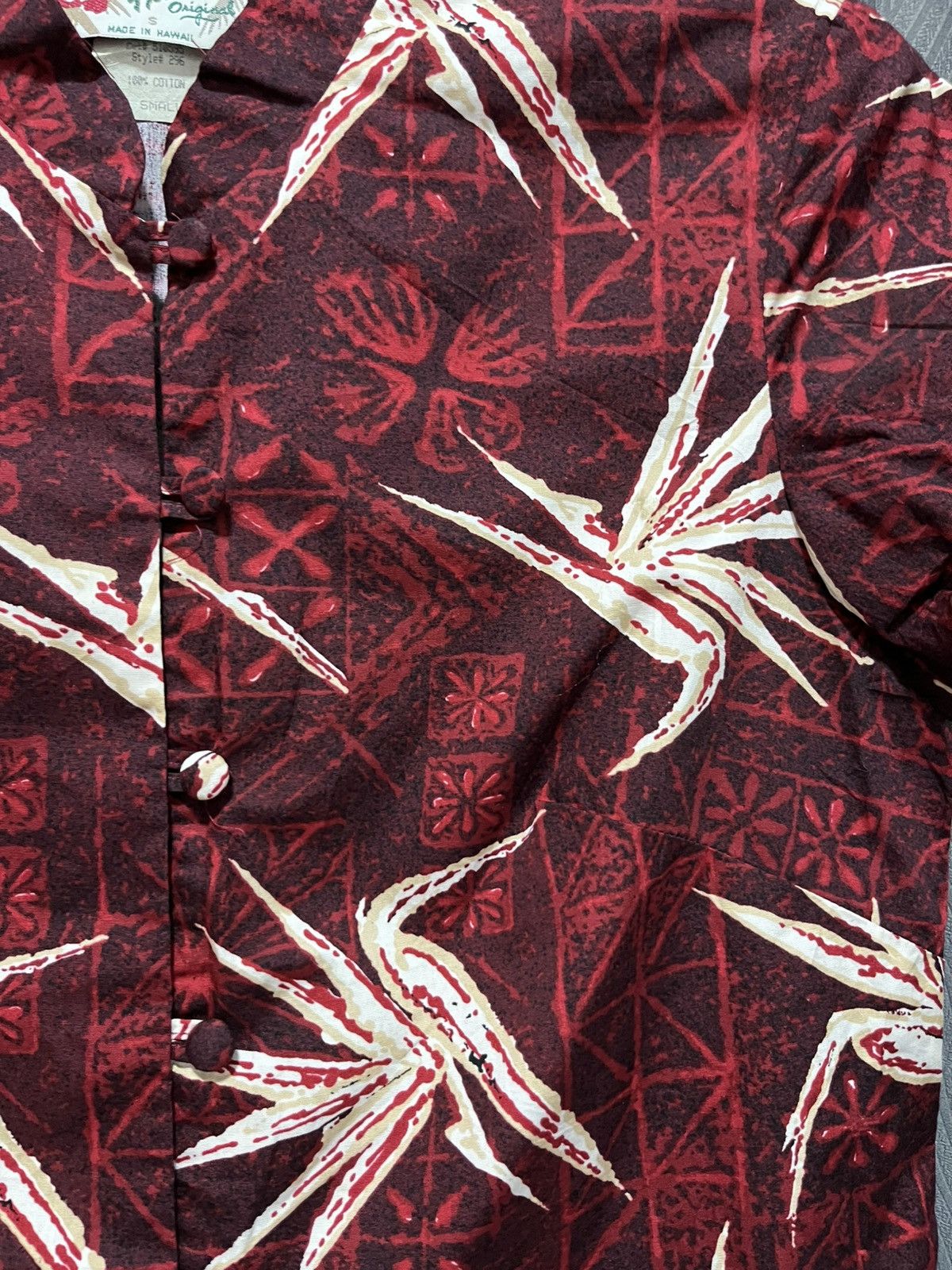 Vintage Vintage The Hawaiian Original Abstract Floral Pattern 80s Size S / US 4 / IT 40 - 4 Thumbnail