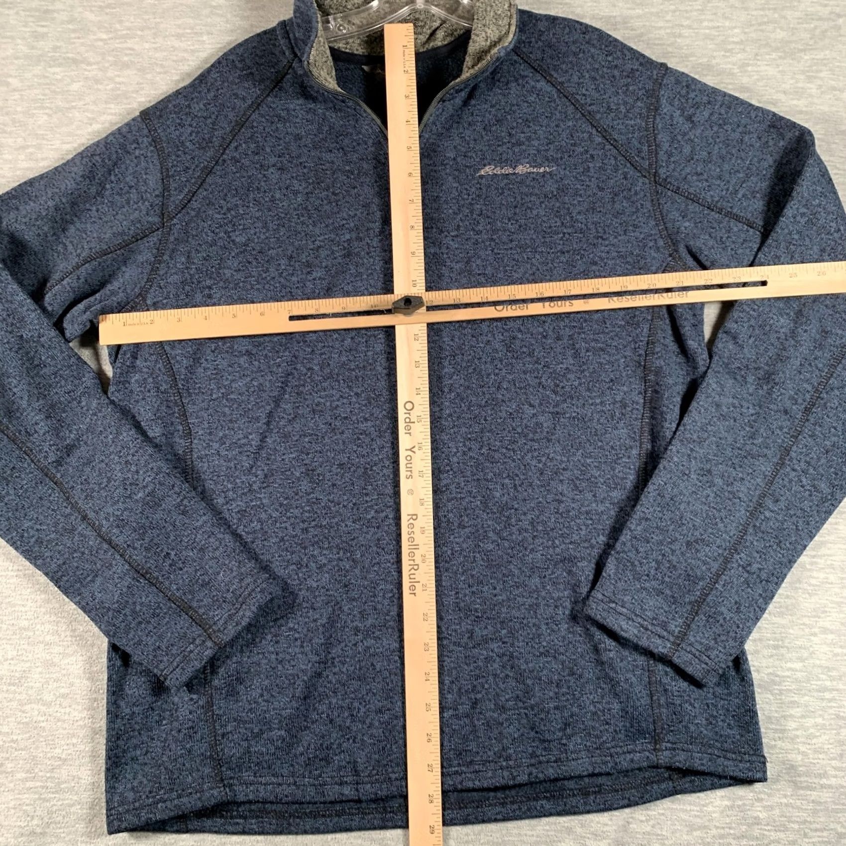 Eddie Bauer Eddie Bauer Mens XL Blue Fleece Pullover 1/4 Zip Hiking Casual Size US XL / EU 56 / 4 - 7 Thumbnail