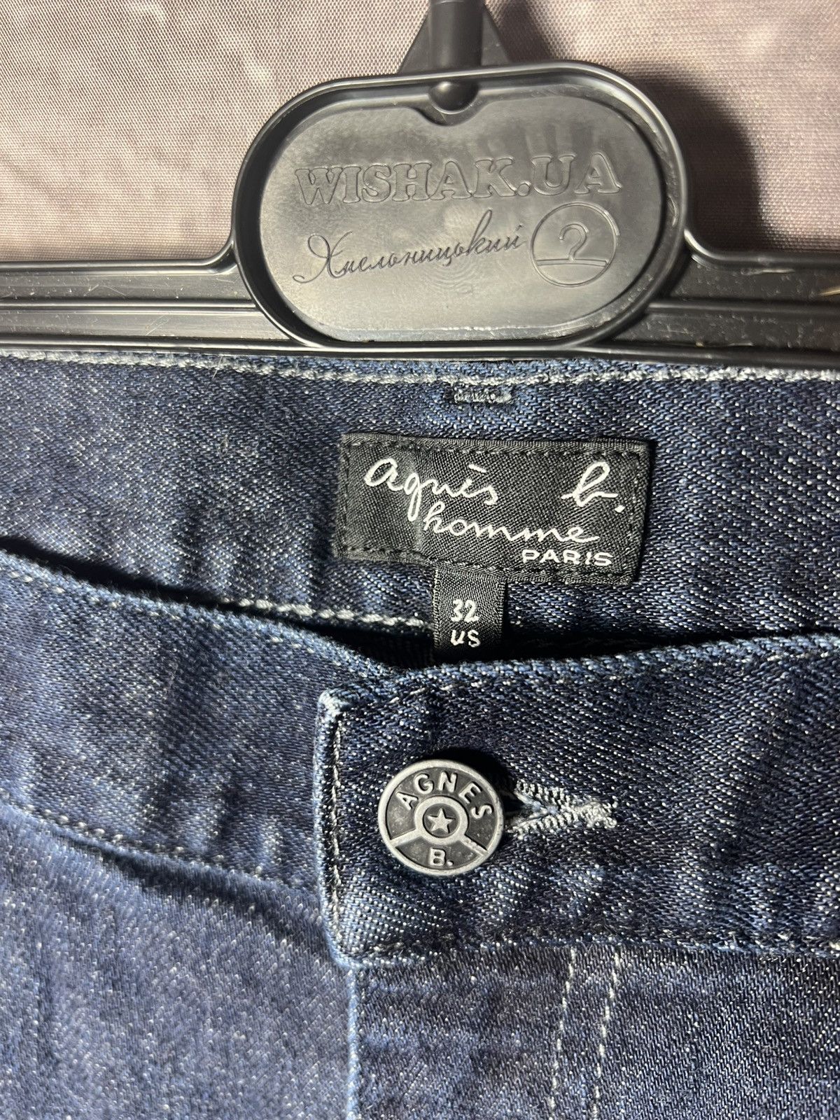 agnes b. Agnes B. Indigo Denim Jeans Size US 32 / EU 48 - 8 Thumbnail