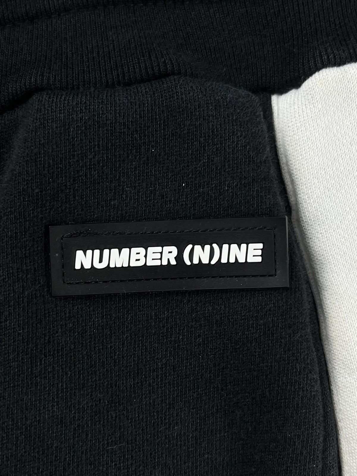 Number (N)ine Number (N)ine Black Tracksuit Striped Sweatpants Size US 30 / EU 46 - 4 Thumbnail
