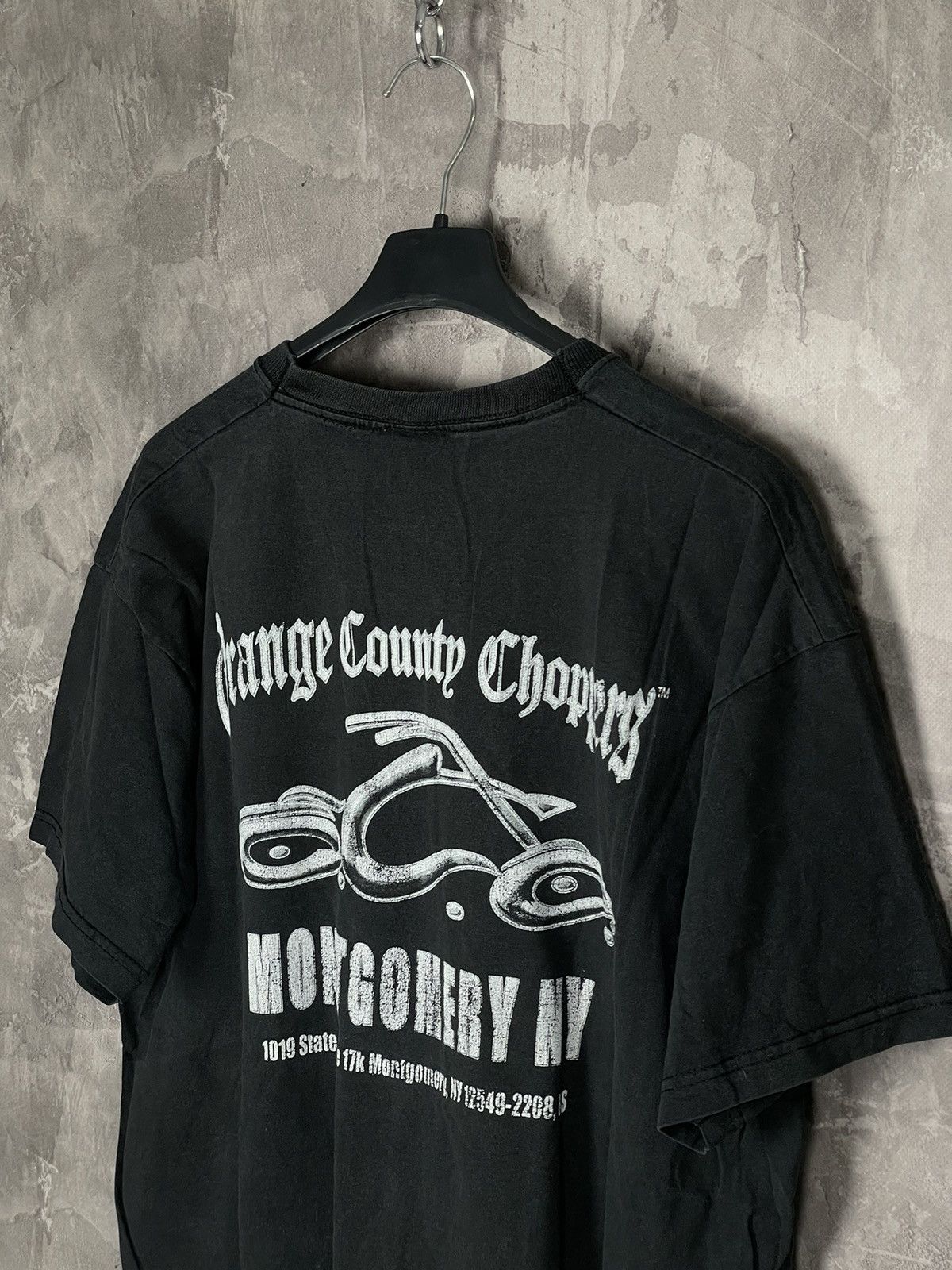 Band Tees × Vintage × West Coast Choppers Vintage Orange County Choppers T shirt Big Logo Center Logo Size US L / EU 52-54 / 3 - 7 Thumbnail