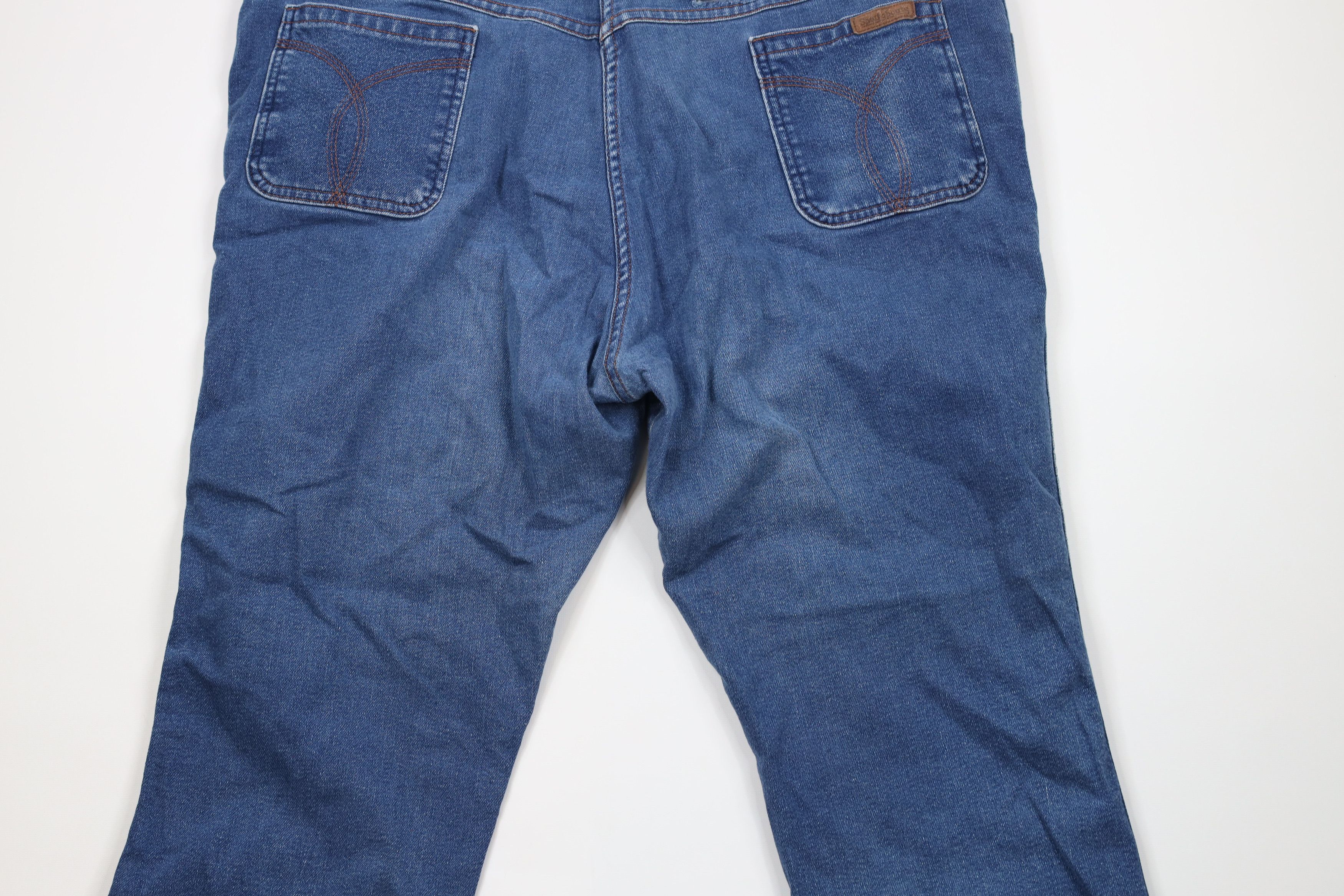 Vintage Vintage 70s Streetwear Wide Leg Bell Bottoms Jeans USA Size US 44 / EU 60 - 13 Thumbnail