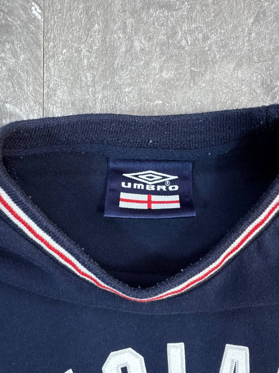 Umbro Umbro England Shirt Vintage 90s Big Logo Rare Size US L / EU 52-54 / 3 - 5 Thumbnail