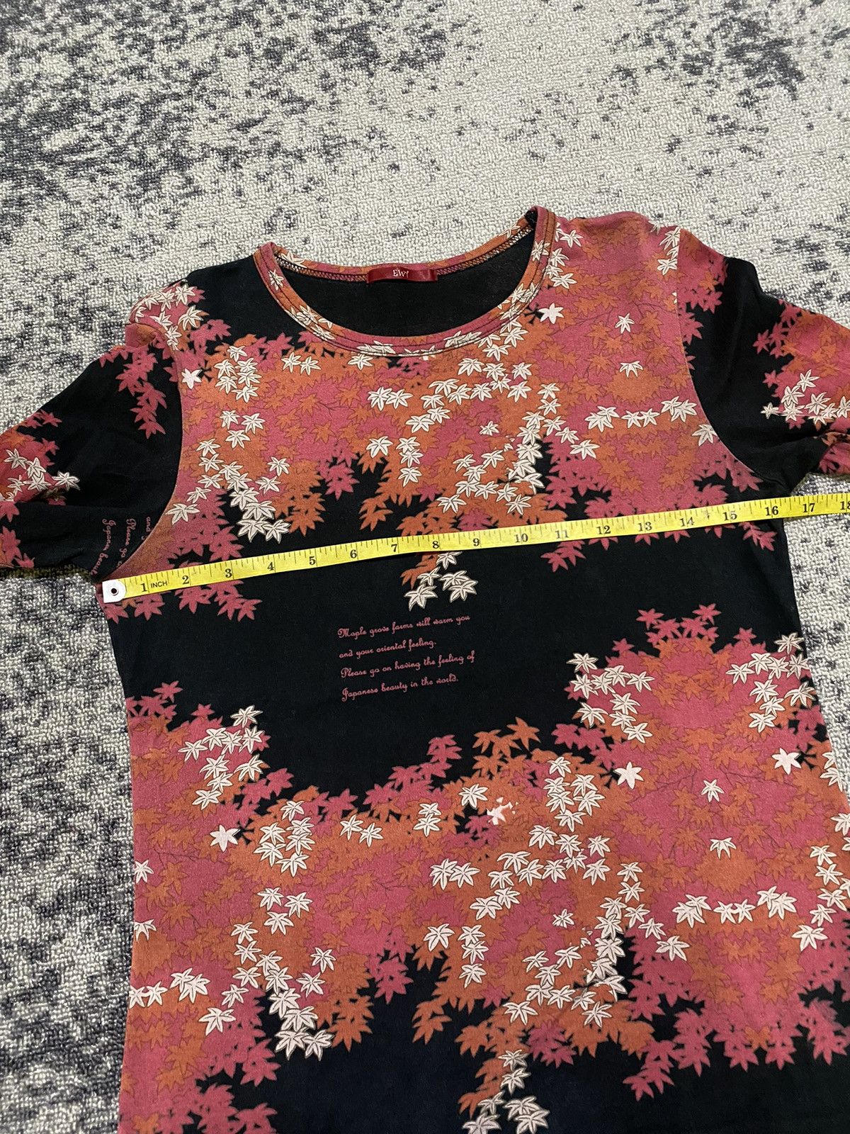 Hysteric Glamour × If Six Was Nine × Japanese Brand Y2k Ewt sakura style longsleeve Size M / US 6-8 / IT 42-44 - 9 Thumbnail