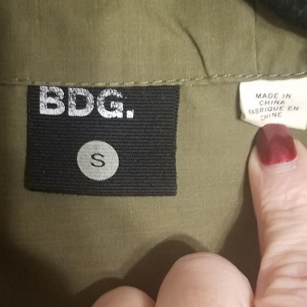 Bdg BDG Windbreaker Size Small Army Green Size S / US 4 / IT 40 - 3 Thumbnail
