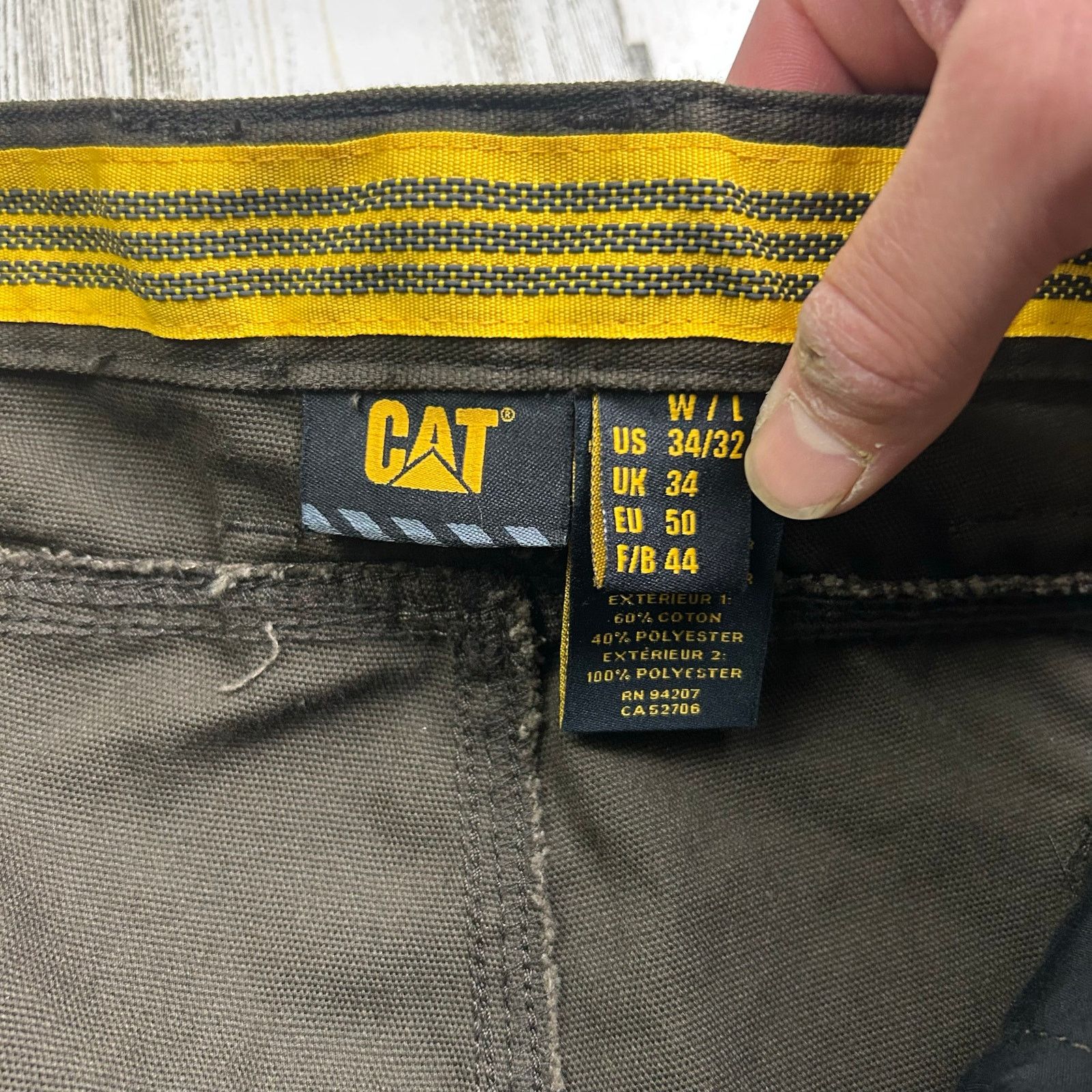 Caterpillar Men's Trademark Work Trousers 94207