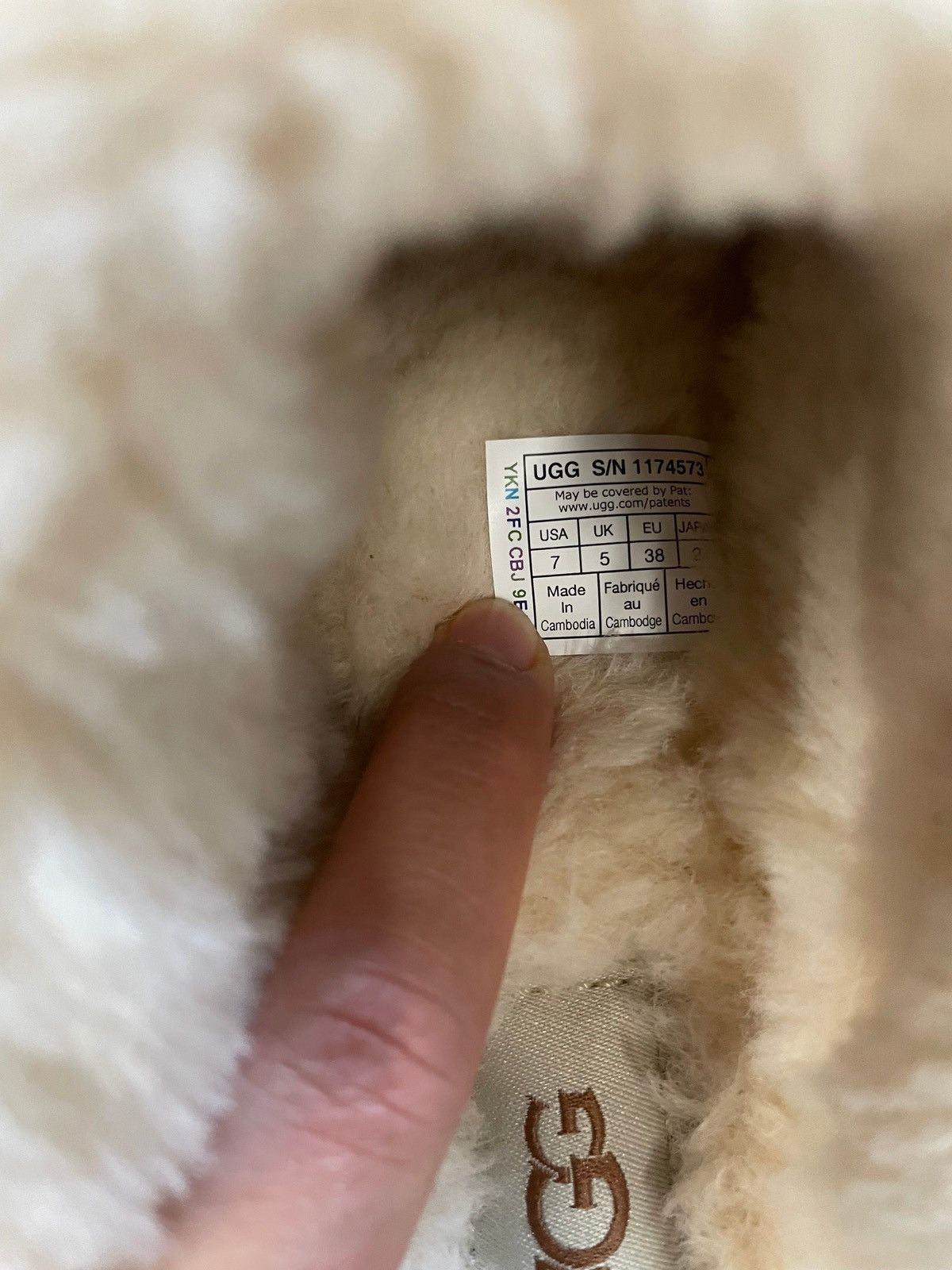 Ugg UGG Slippette Taslyn Size US 5.5 / EU 38 - 8 Thumbnail