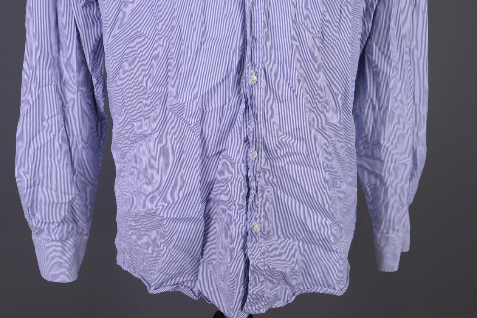 Paul & Shark Paul & Shark Yachting Blue Pinstripe Shirt Size 42 Size US M / EU 48-50 / 2 - 3 Thumbnail