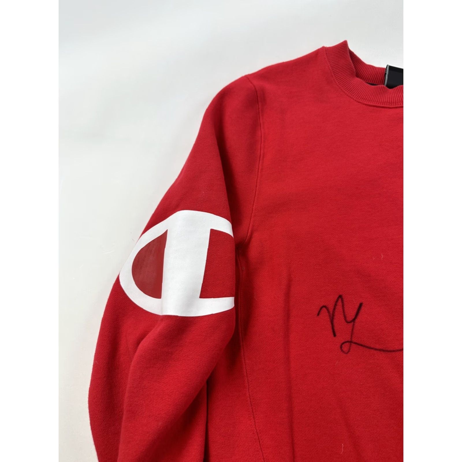 Champion Champion Sweatshirt Mens Small Red Crew Neck Size US S / EU 44-46 / 1 - 3 Thumbnail