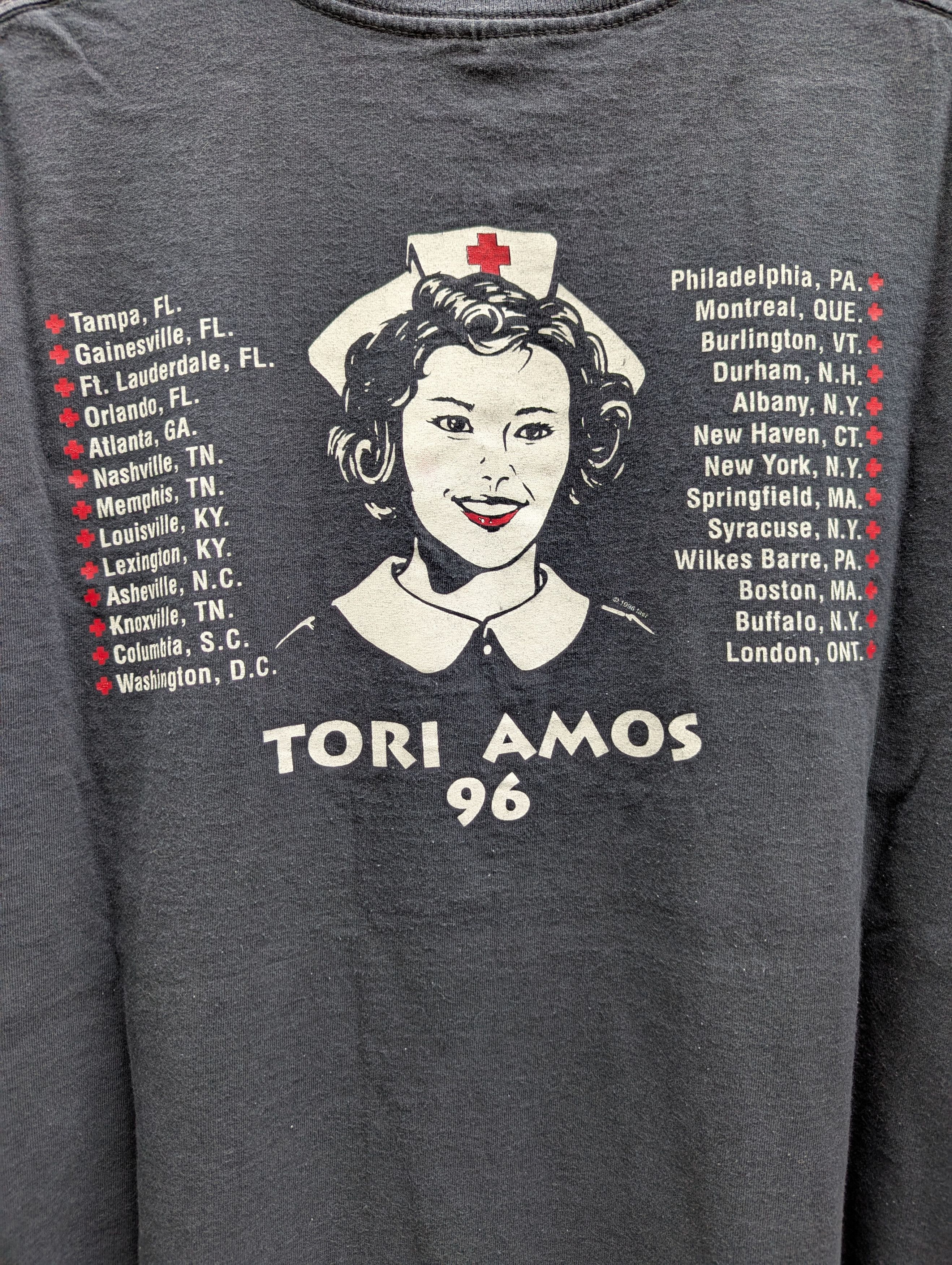 Band Tees Tori Amos - Recovering Christian Size US XL / EU 56 / 4 - 6 Thumbnail
