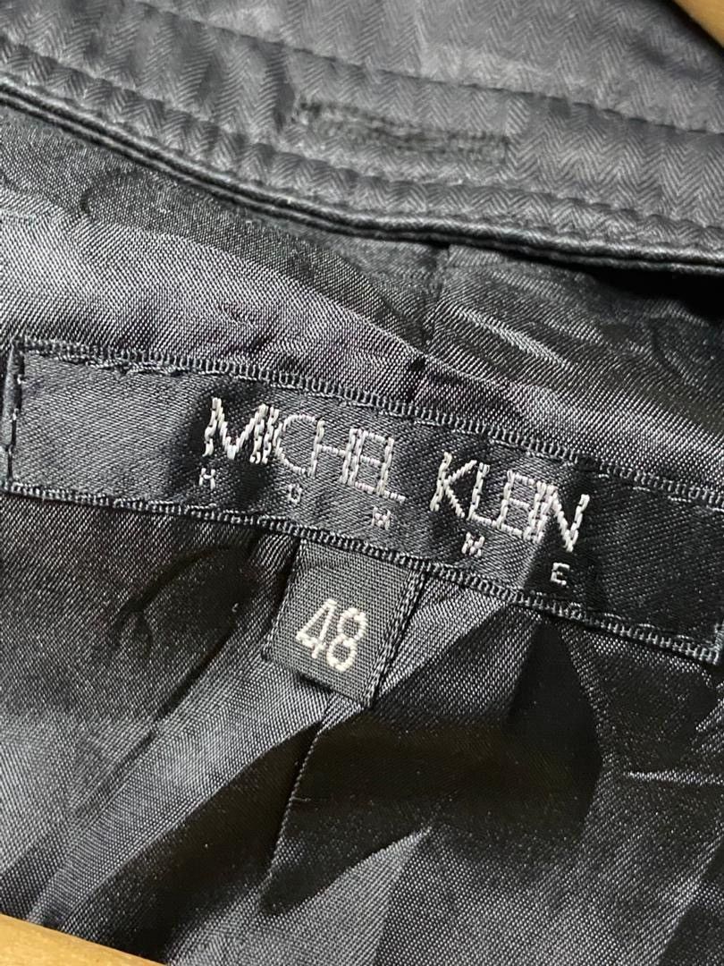 Michel Klein MK Michel Klein Homme Trench Coat (199) Size US XXS / EU 40 - 3 Thumbnail