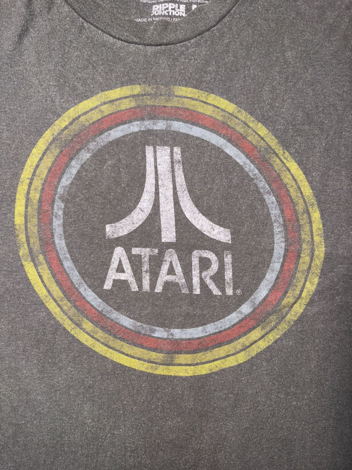 Vintage Retro Style Atari "Faded Circle Logo" Graphic T-Shirt Size US M / EU 48-50 / 2 - 6 Thumbnail