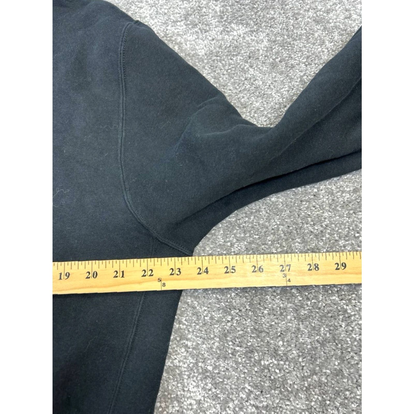 Nike Nike Hoodie Mens L Black Cotton Fleece Pullover Hooded Sweatshirt Winter Sportswear Mens Size US L / EU 52-54 / 3 - 7 Thumbnail