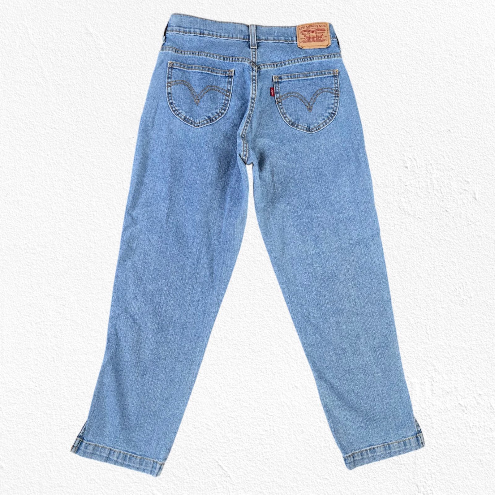Levi's Y2K Levi's Light Wash Straight Capri Jeans Size 6 Size 28" / US 6 / IT 42 - 9 Thumbnail