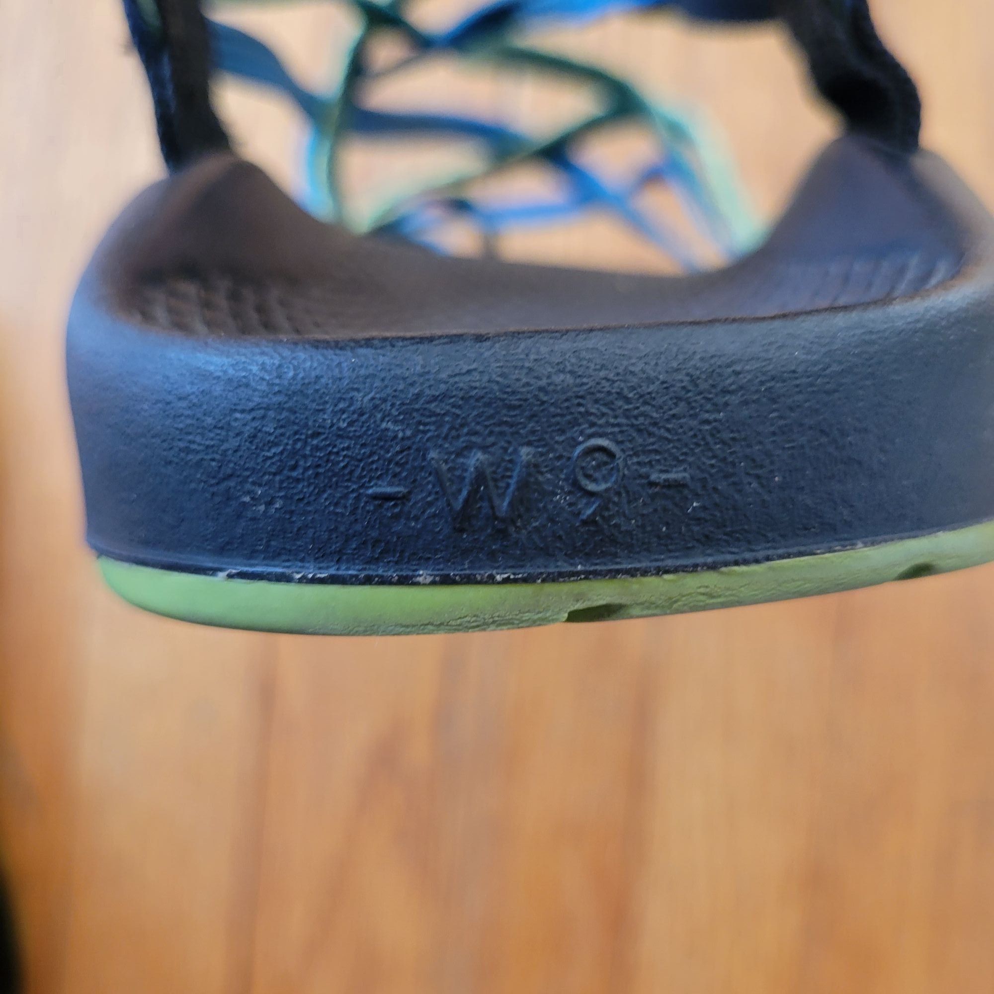 Chaco Chaco 9 Z/2 Classic Sandals Blue Green Vibram Sole Adjustabl Size US 9 / IT 39 - 4 Thumbnail