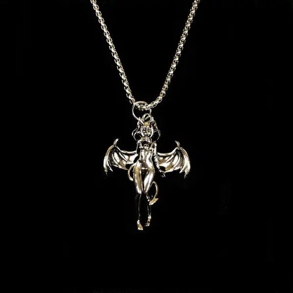 Jewelry Asamiya x Akira Demon Girl Necklace Punk Chain Size ONE SIZE - 4 Thumbnail